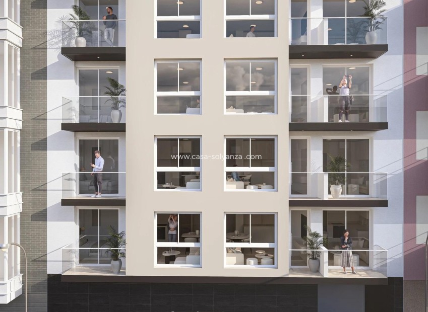 Obra nueva - Apartamento / piso - Torrevieja - Center