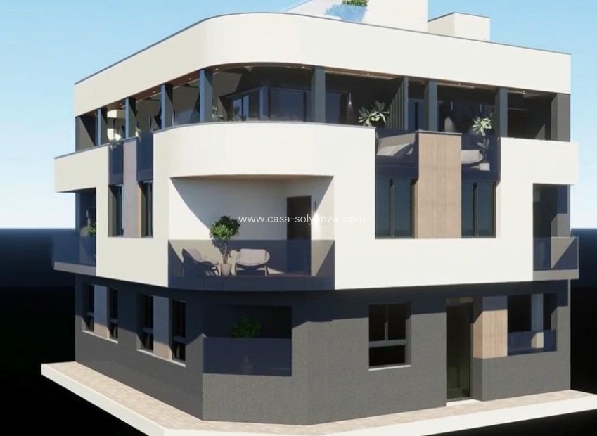 Obra nueva - Apartamento / piso - Torrevieja - Center