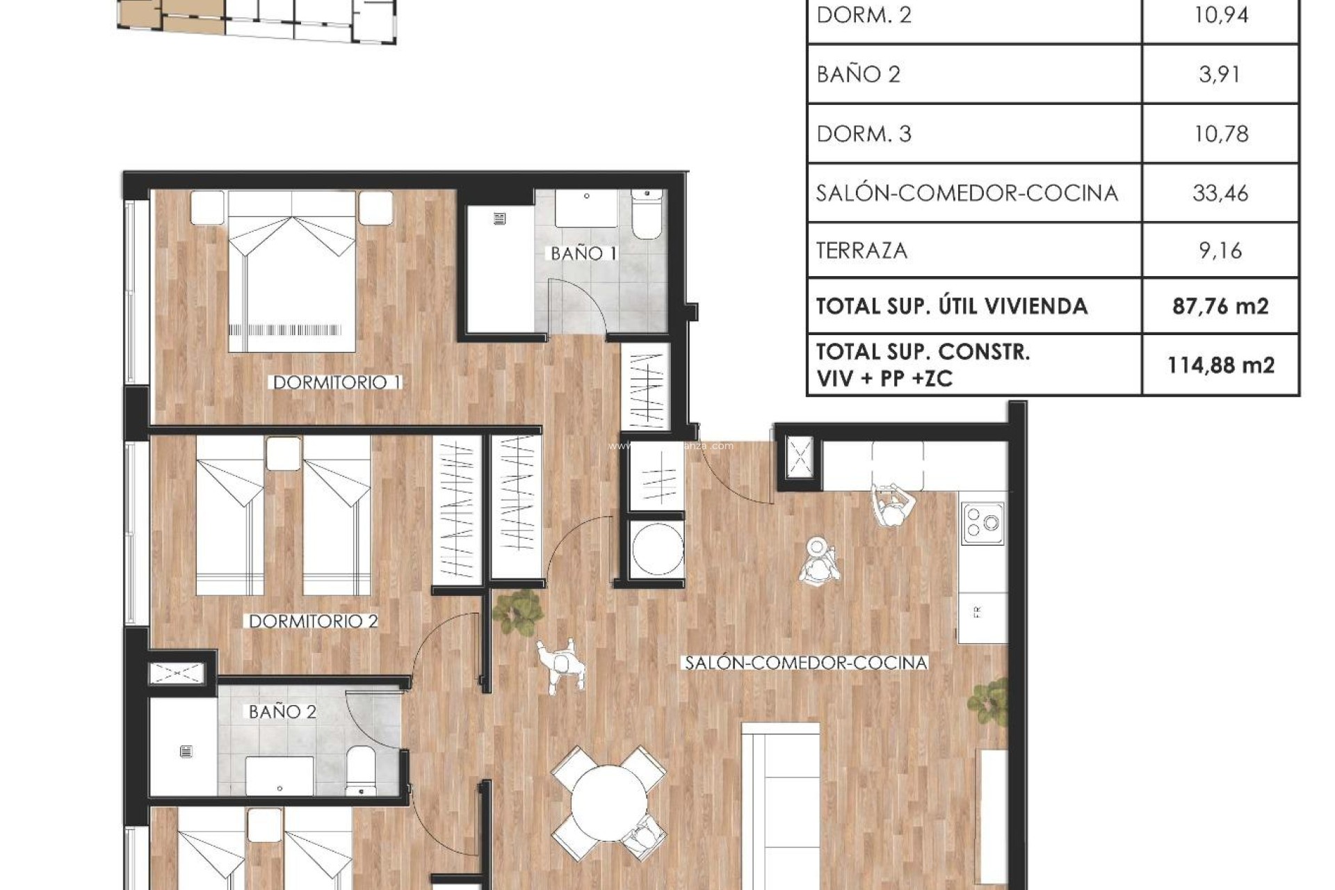 Obra nueva - Apartamento / piso - Torrevieja - PARQUE DE LAS NACIONES