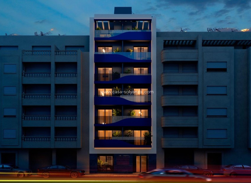 Obra nueva - Apartamento / piso - Torrevieja - Playa del Acequión
