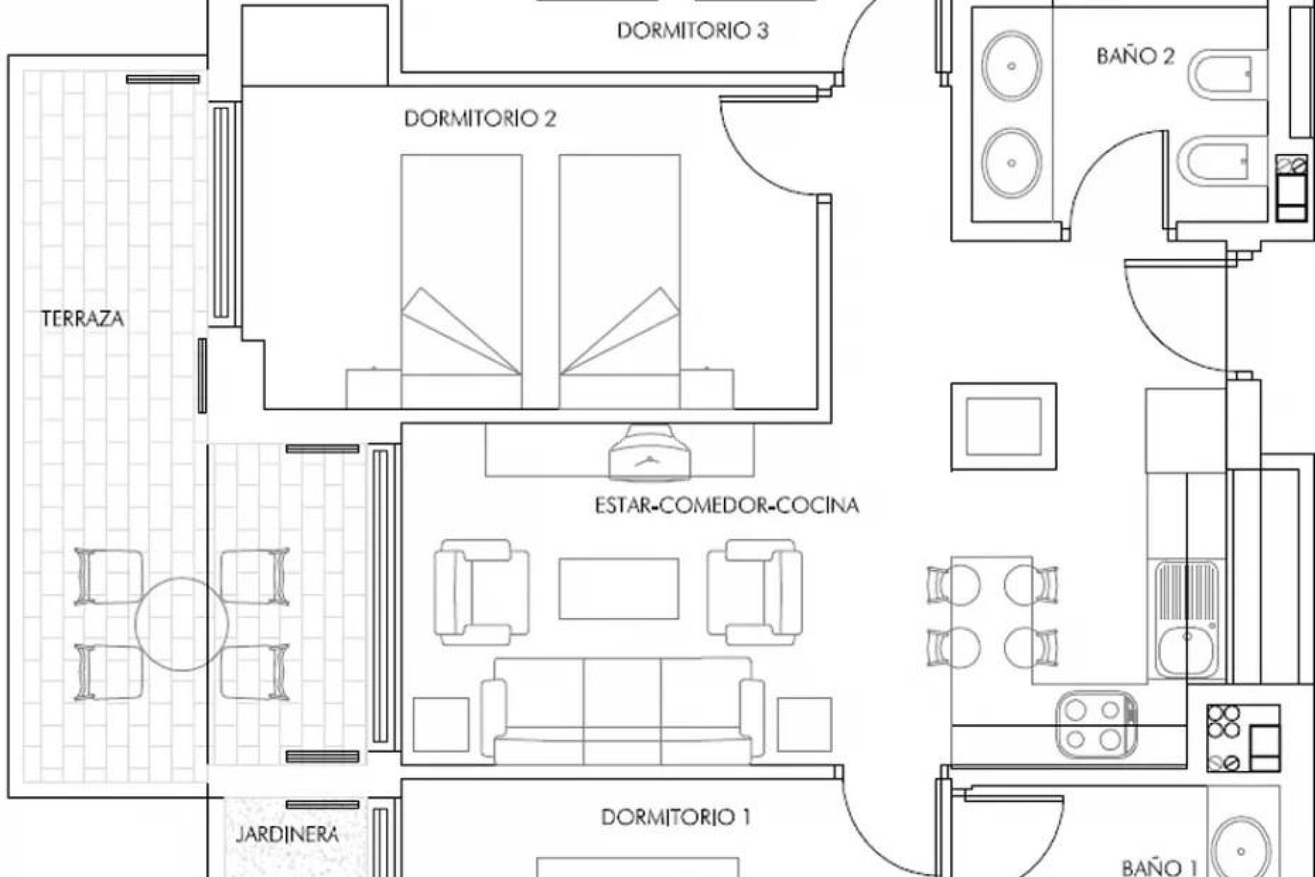 Obra nueva - Apartamento / piso - Vera - Puerto del Rey