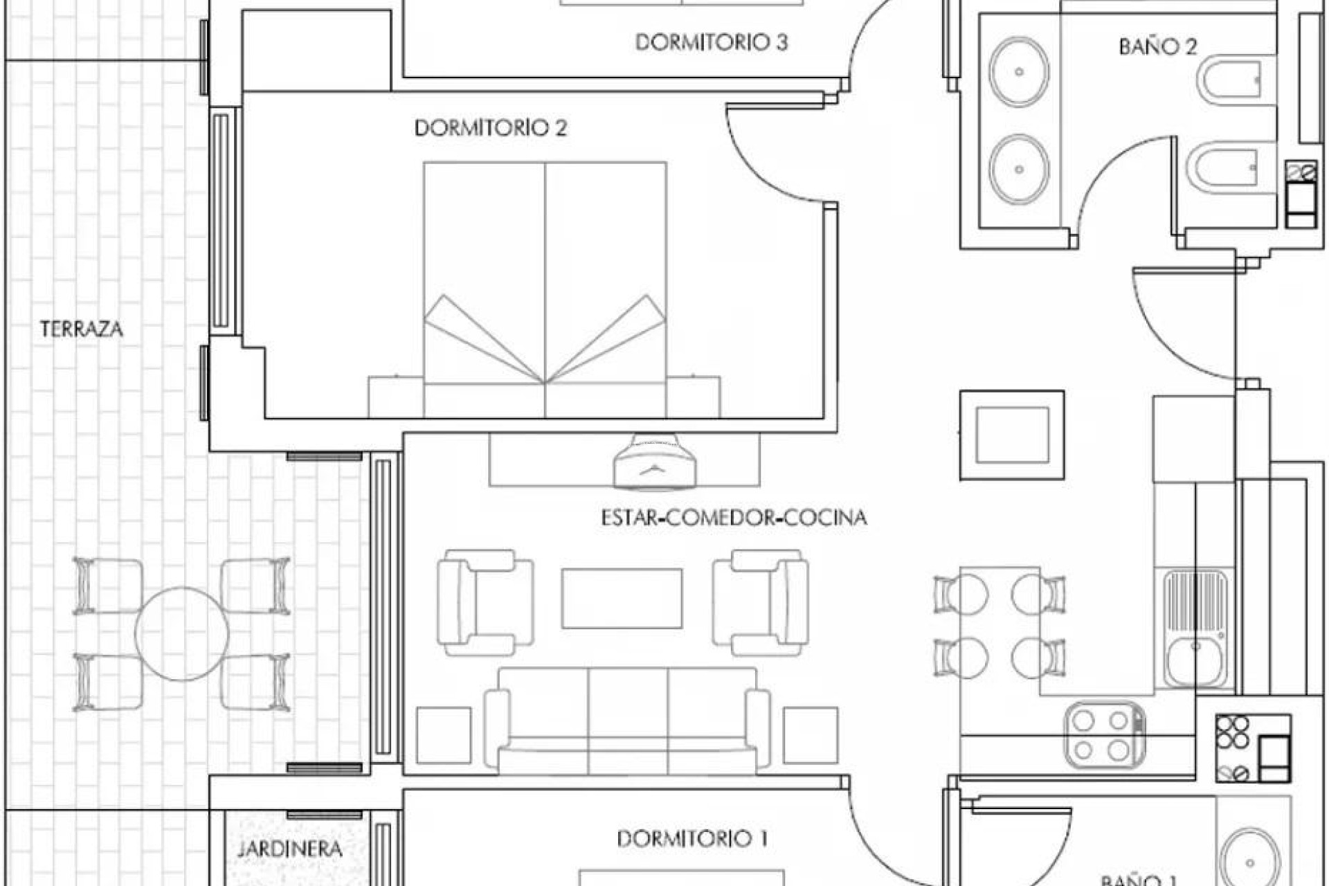 Obra nueva - Apartamento / piso - Vera - Puerto del Rey