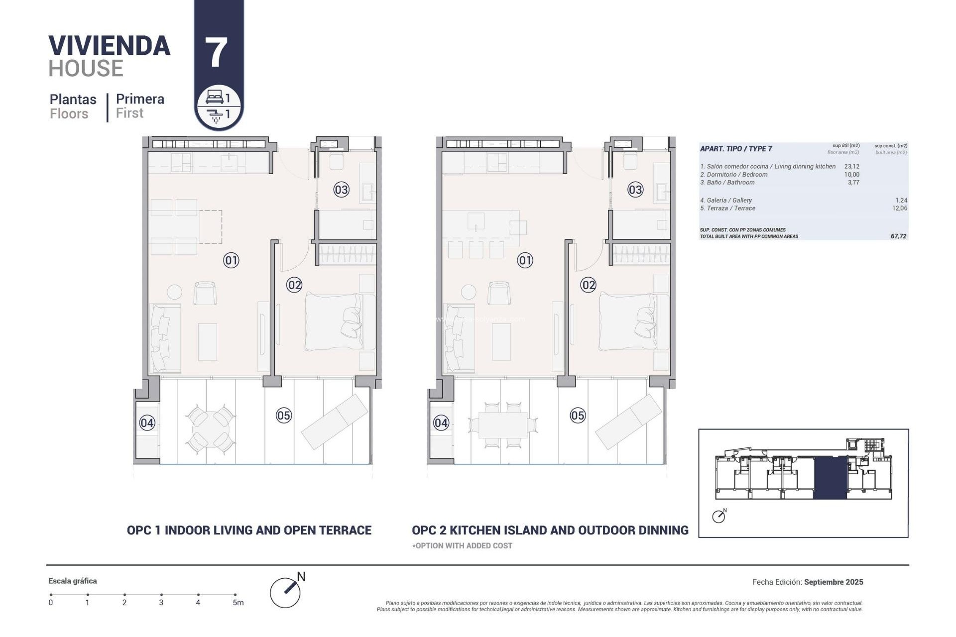 Obra nueva - Apartamento / piso - Villajoyosa - Puntes del Moro