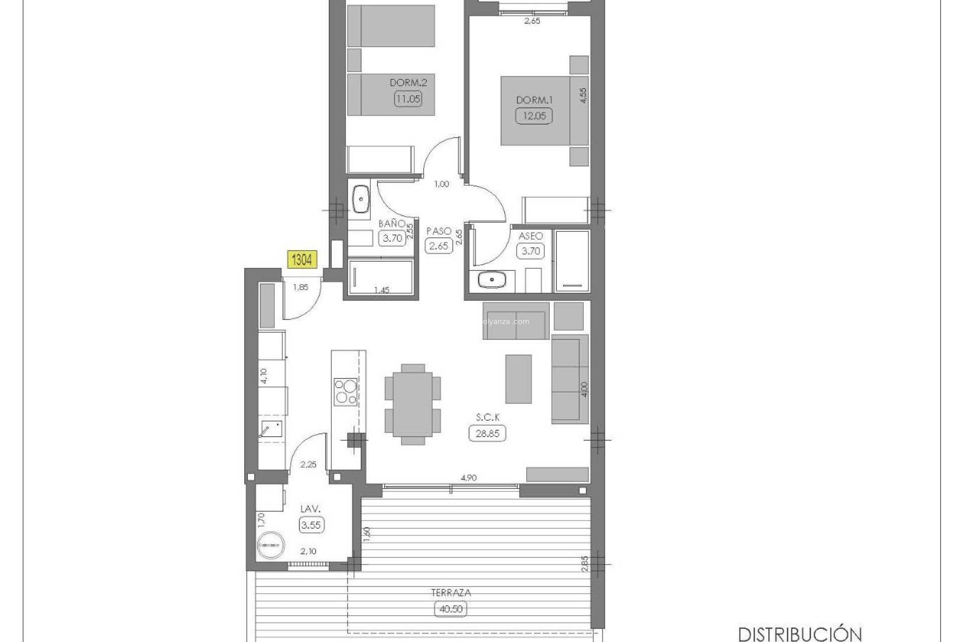 Obra nueva - Bungalow - Algorfa - La Finca Golf Resort