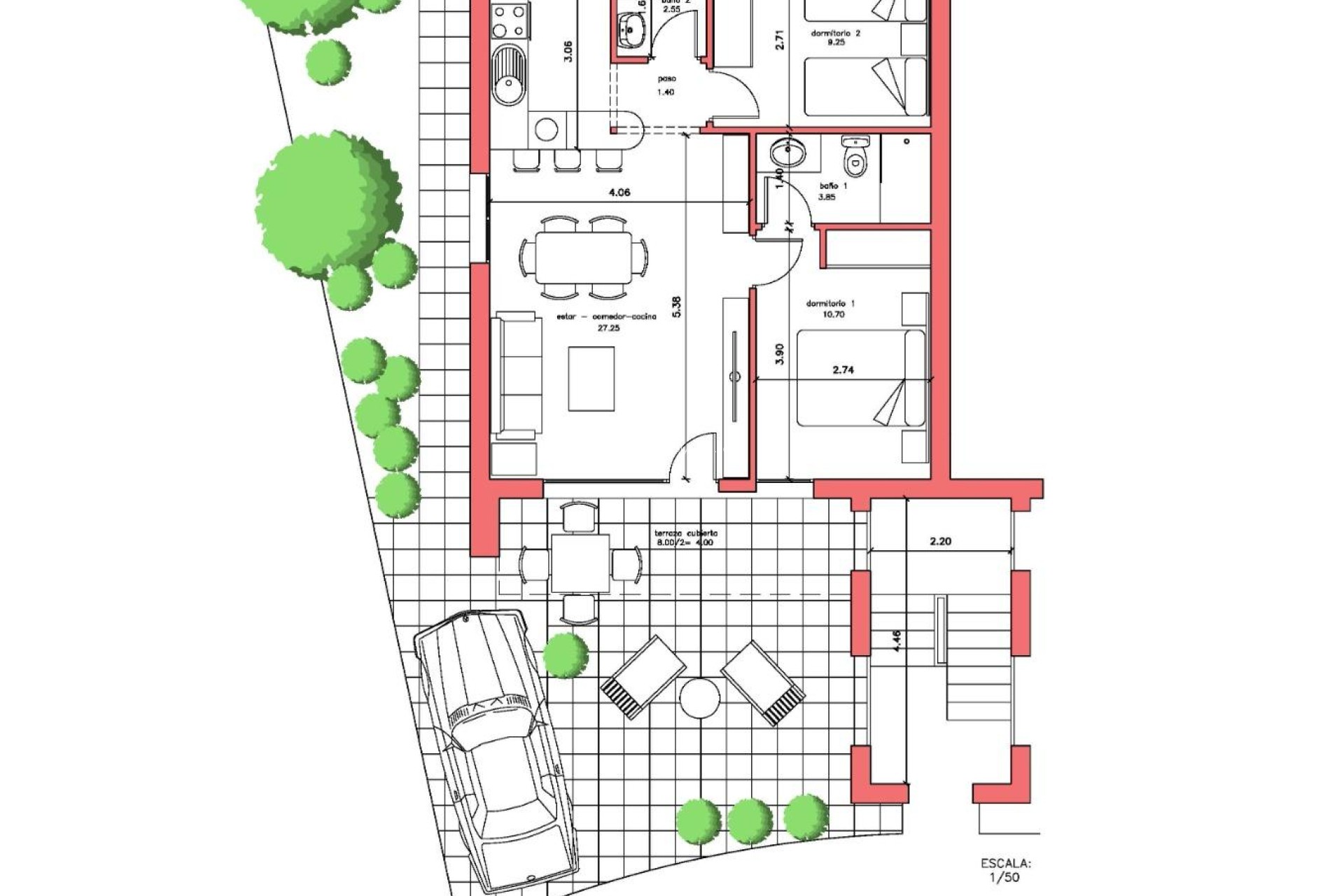 Obra nueva - Bungalow - Fuente Alamo - La Pinilla
