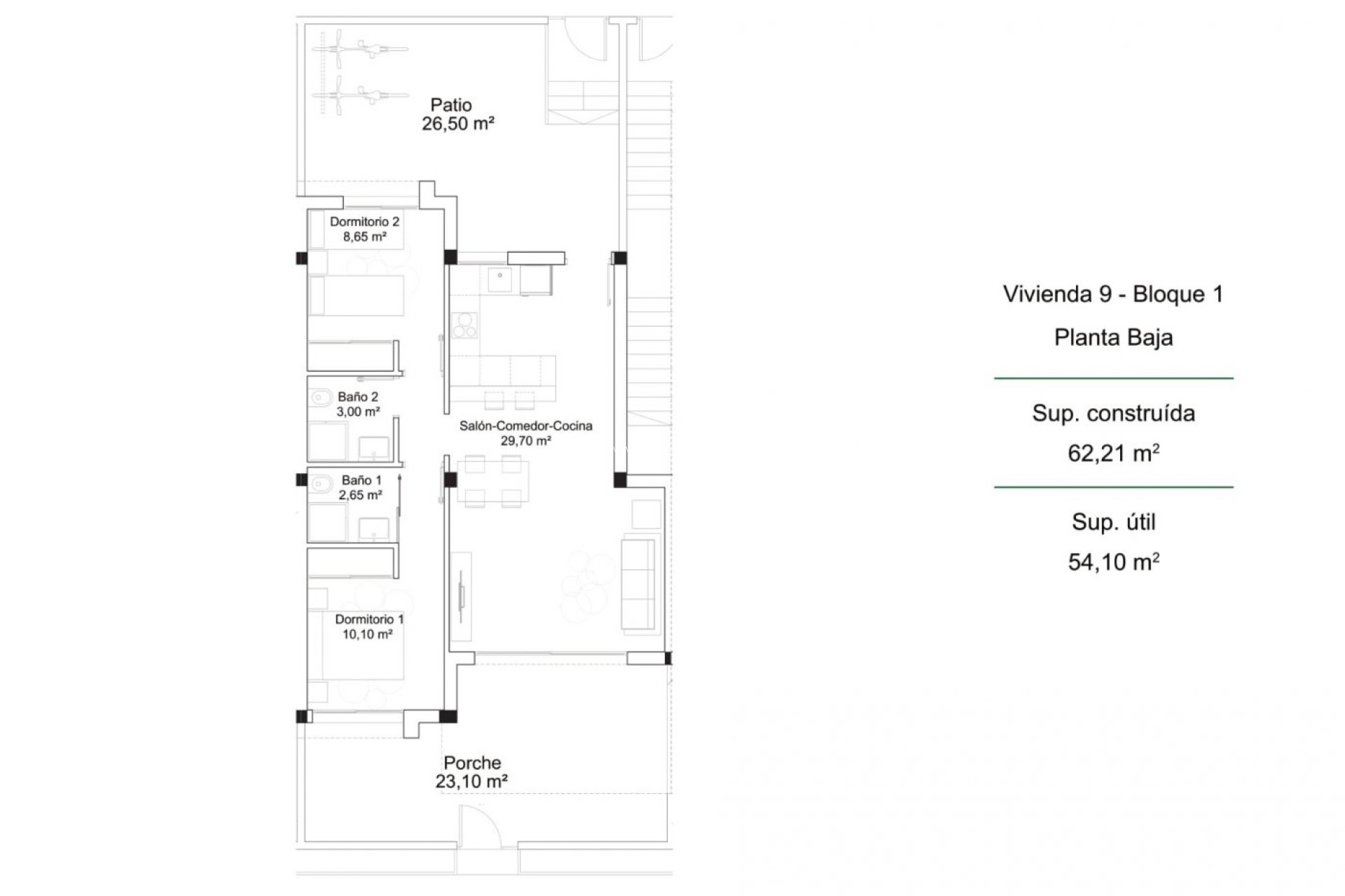 Obra nueva - Bungalow - Orihuela Costa
