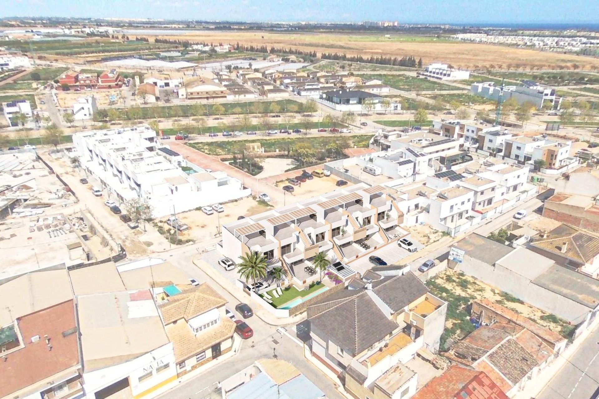 Obra nueva - Bungalow - Pilar de la Horadada - pueblo