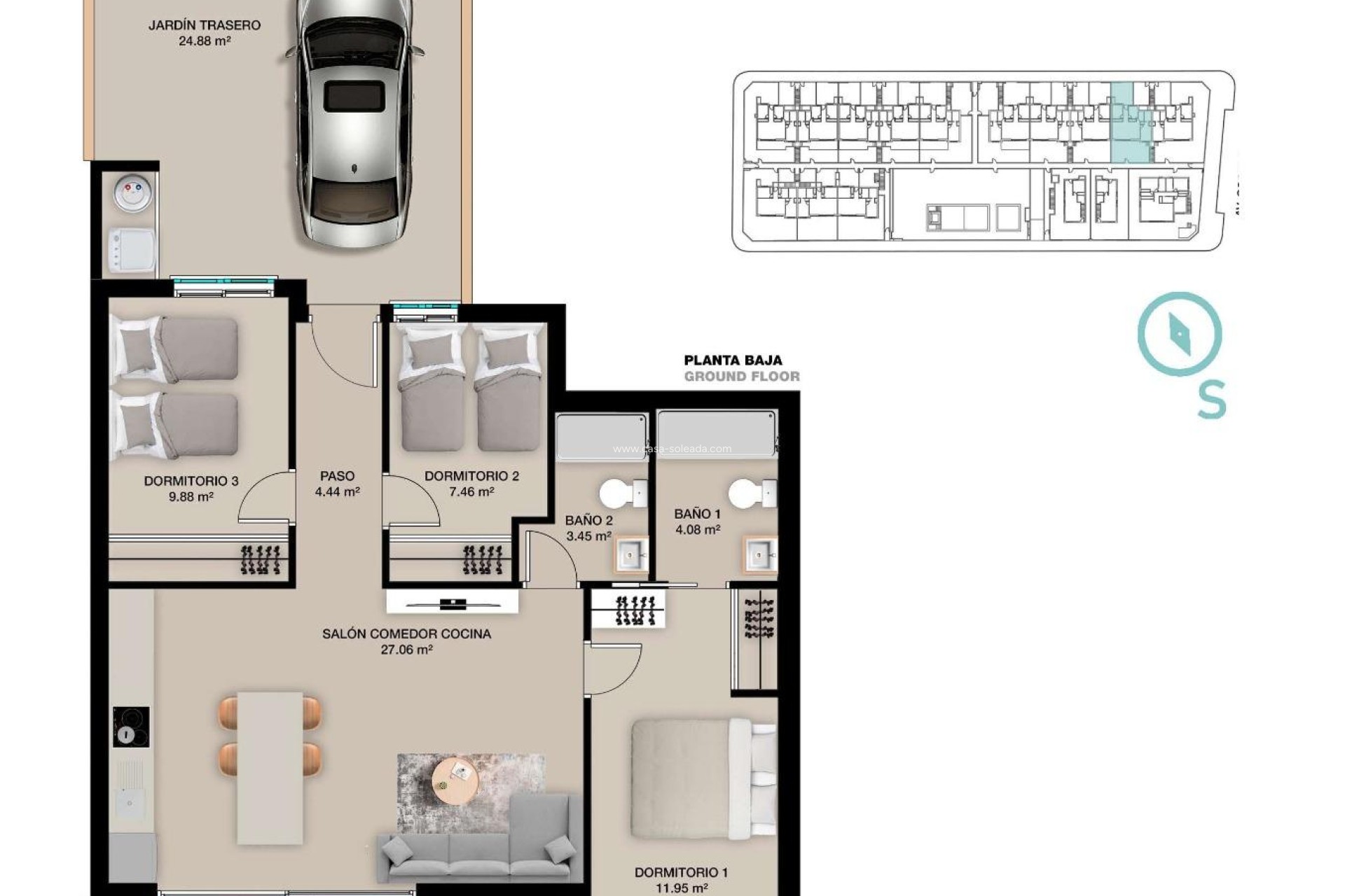 Obra nueva - Bungalow - Pilar de la Horadada - Torre de Horadada