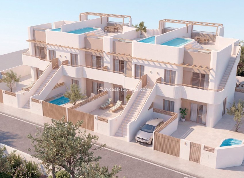 Obra nueva - Bungalow - Pilar de la Horadada