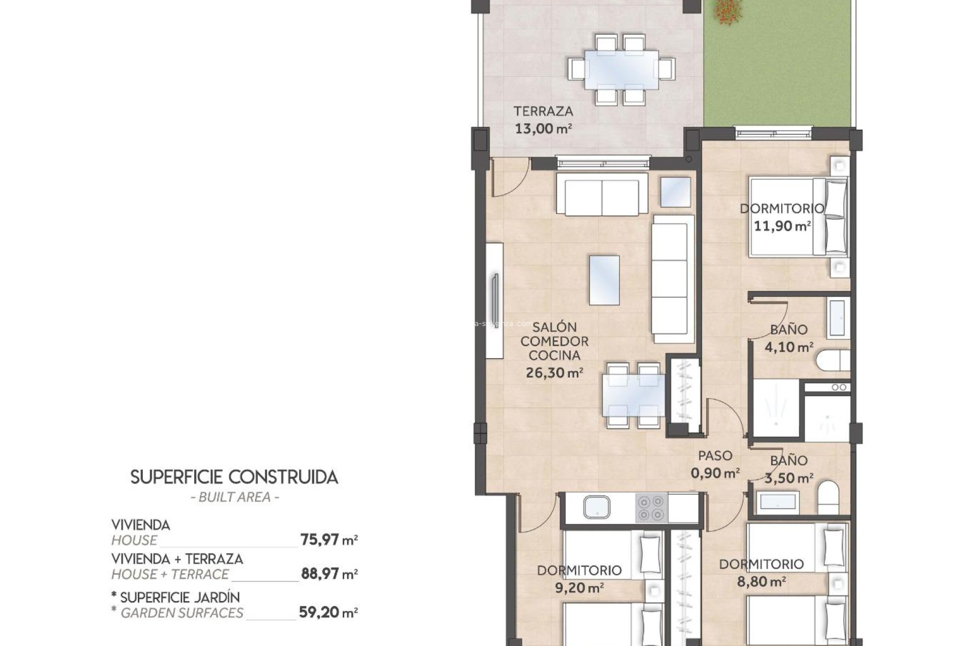 Obra nueva - Bungalow - San Miguel de Salinas - La Cañada