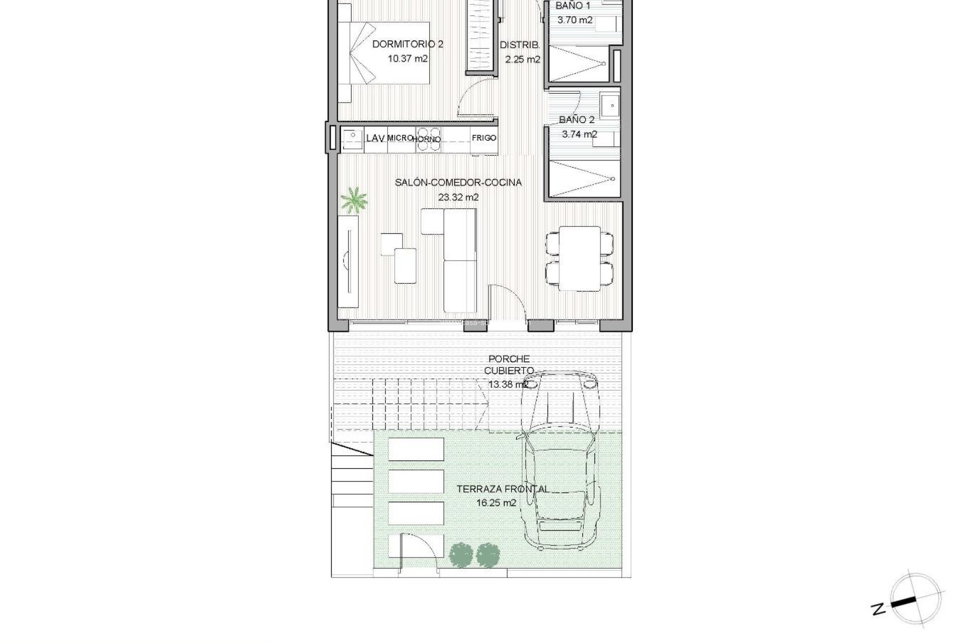 Obra nueva - Bungalow - San Pedro del Pinatar - El Salero