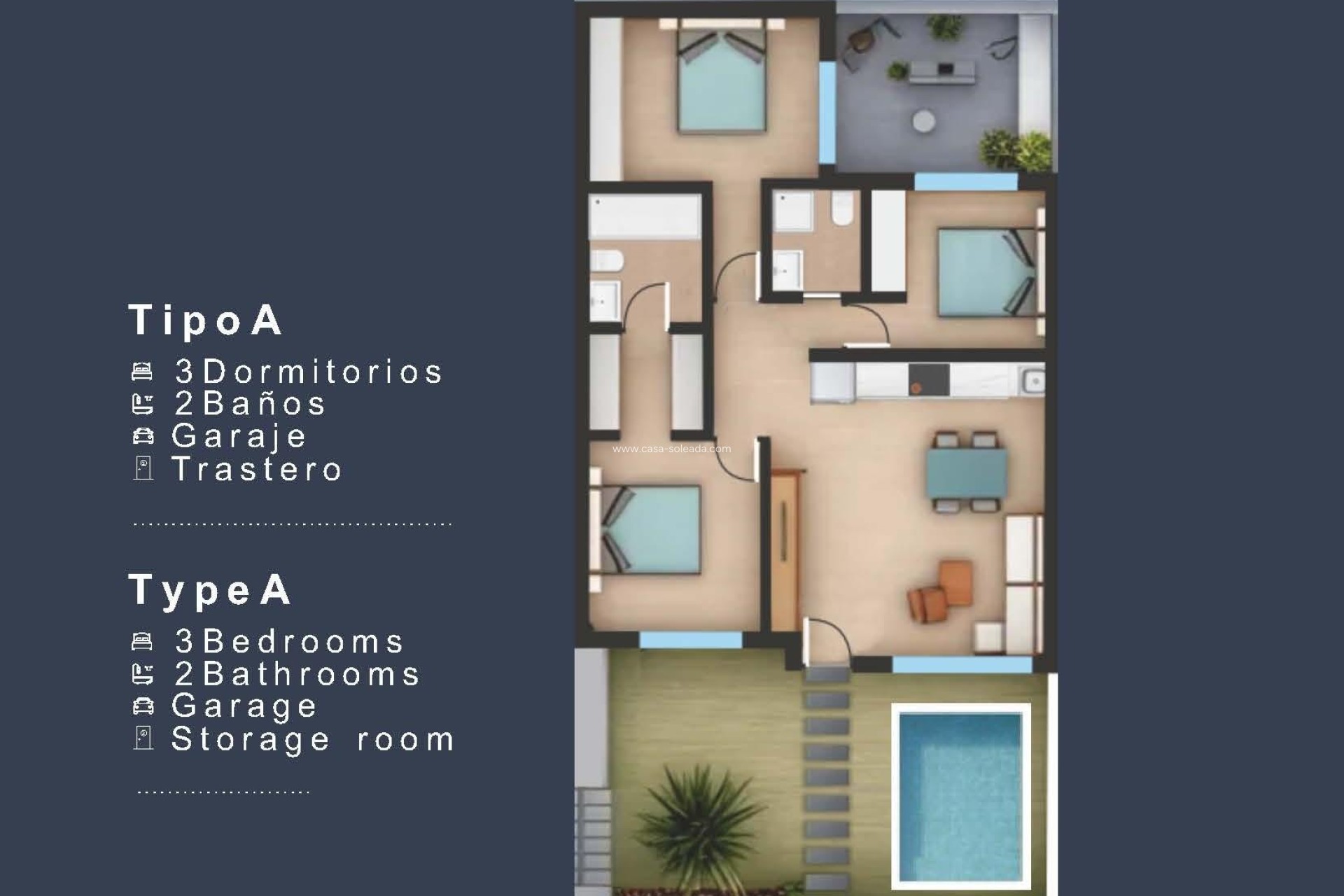 Obra nueva - Bungalow - San Pedro del Pinatar - Los Pinos