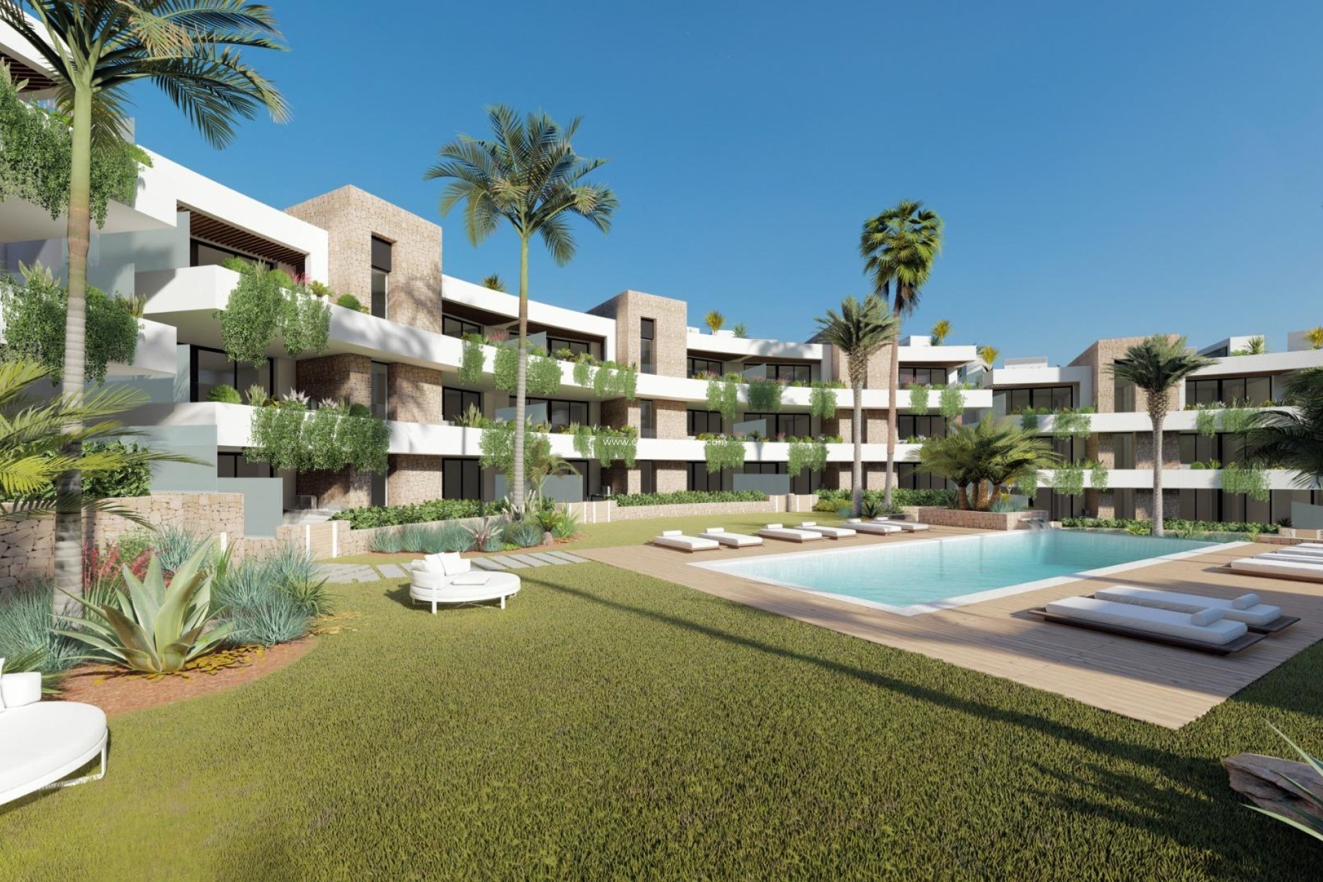Obra nueva - Ground floor apartment - La Manga del Mar Menor