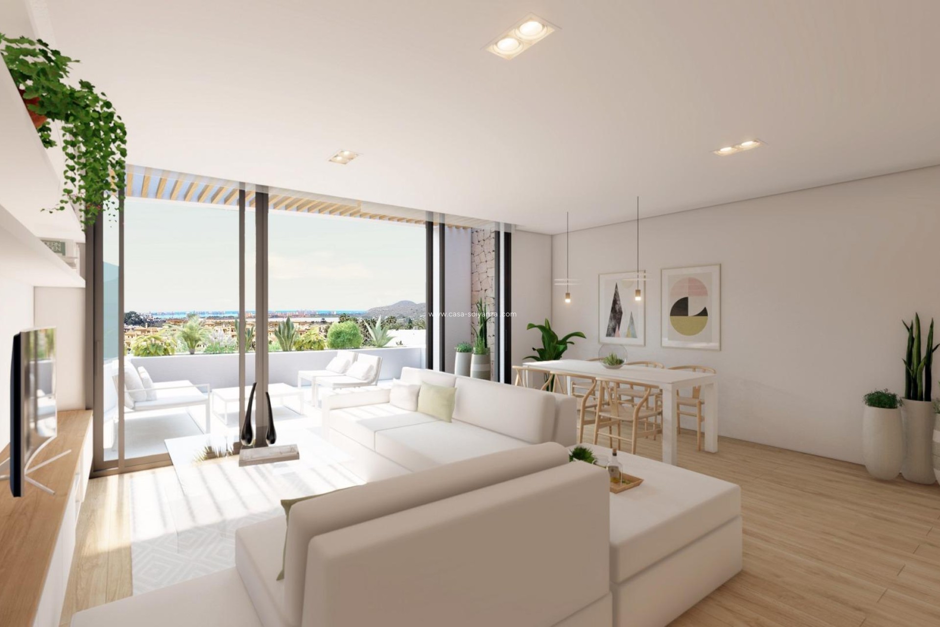 Obra nueva - Ground floor apartment - La Manga del Mar Menor