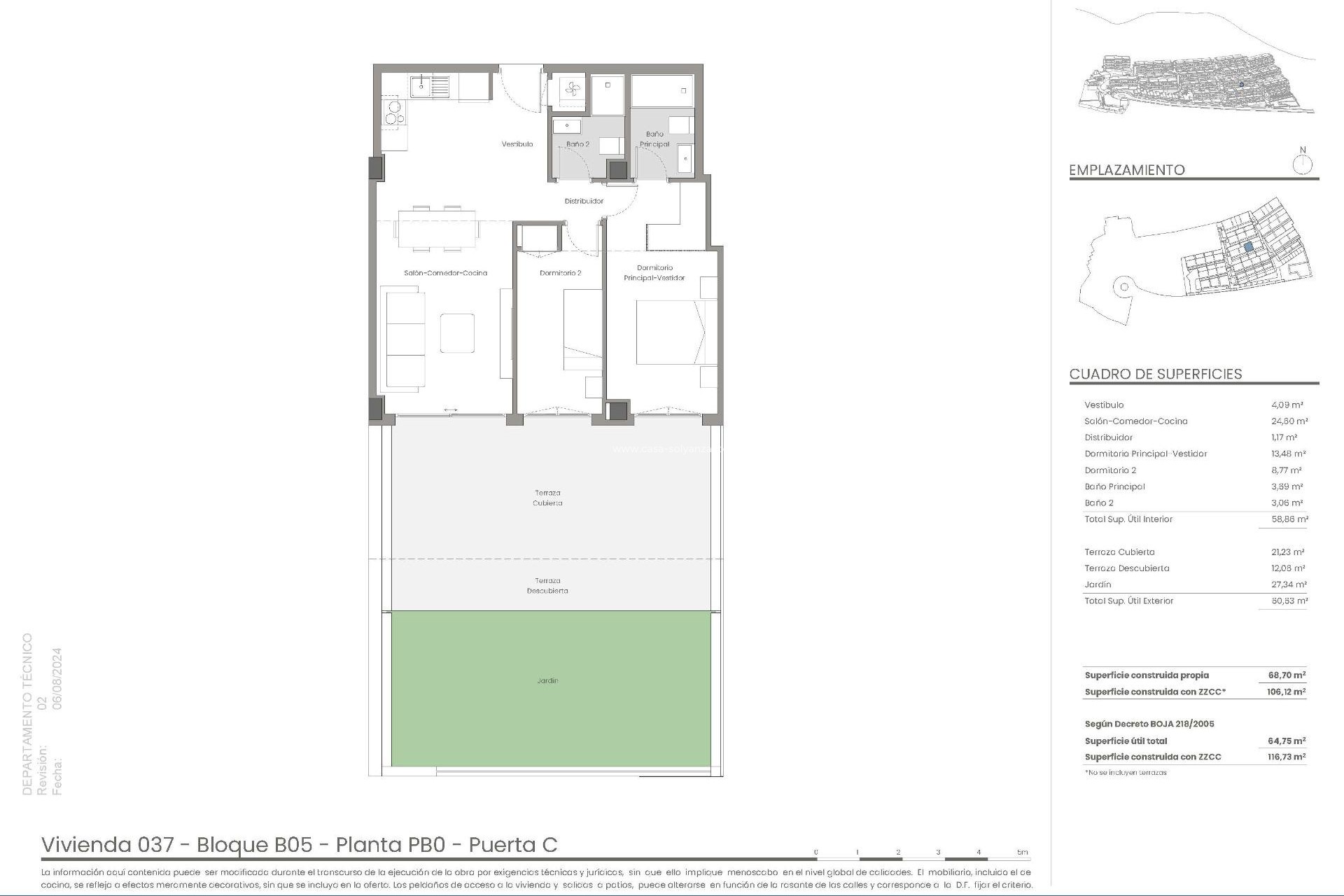 Obra nueva - Ground Floor Bungalow - Mojacar - Playa Macenas (Mojácar)