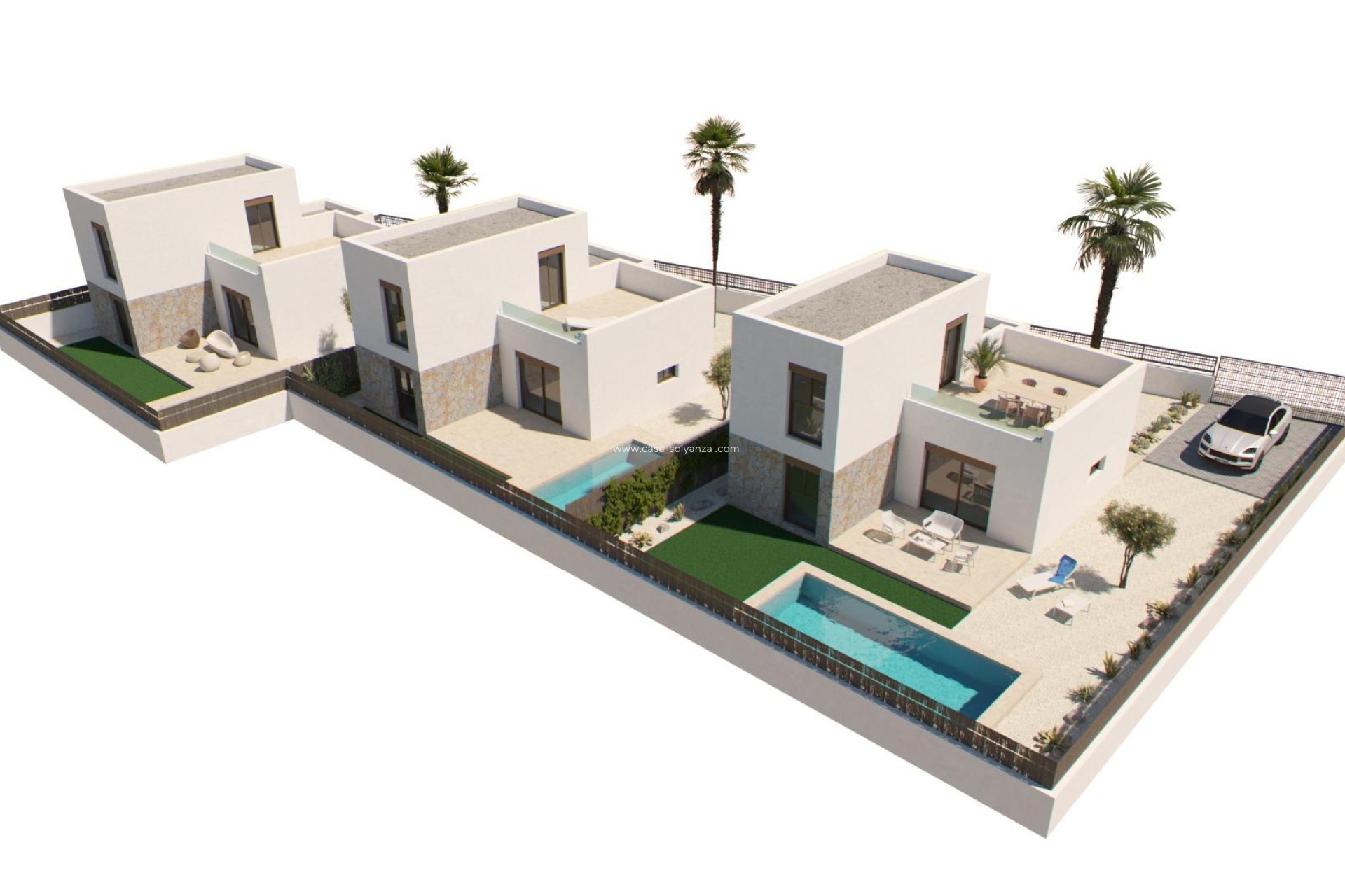 Obra nueva - Villa - Algorfa - La Finca Golf Resort