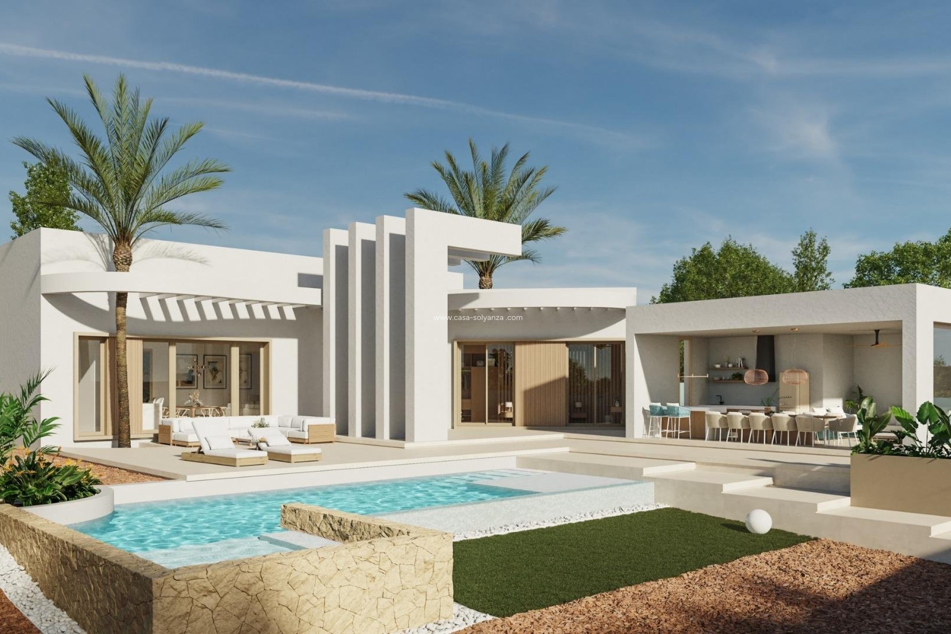 Obra nueva - Villa - Algorfa