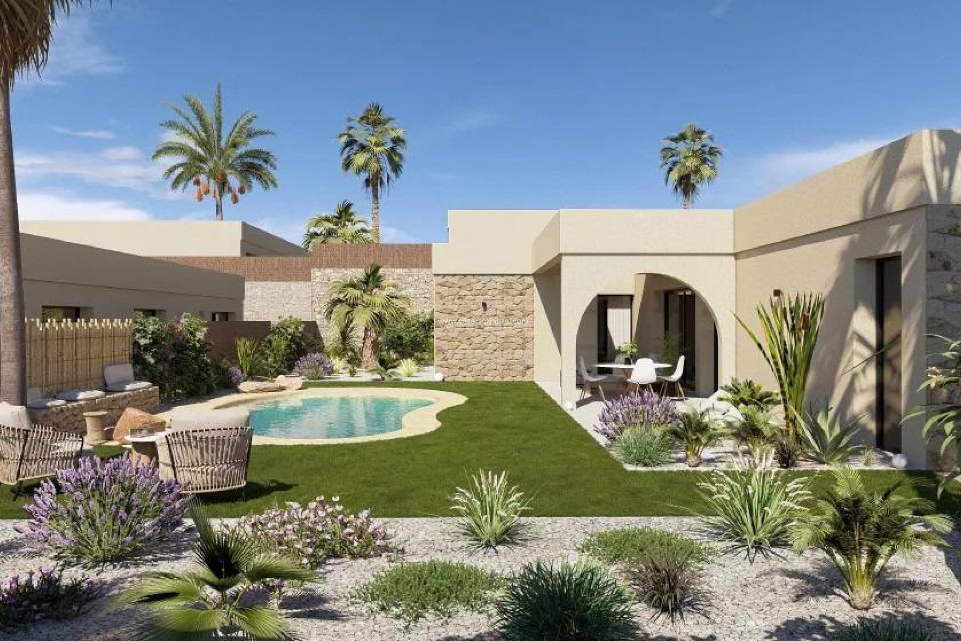 Obra nueva - Villa - Banos y Mendigo - Altaona Golf