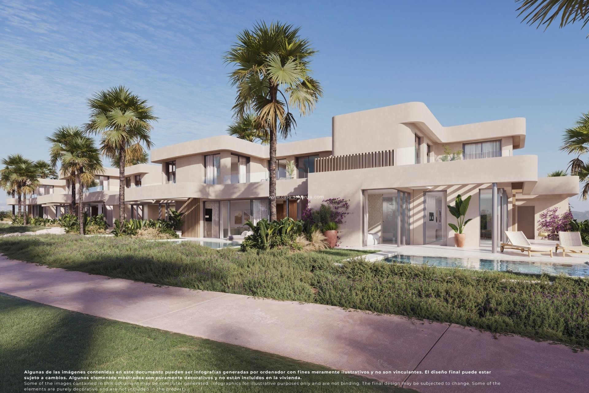 Obra nueva - Villa - Banos y Mendigo - El Valle Golf