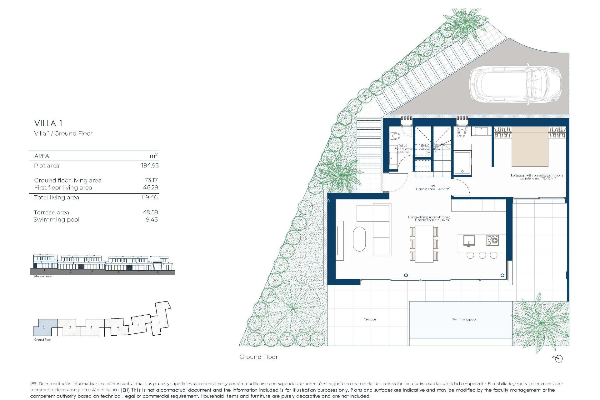 Obra nueva - Villa - Banos y Mendigo - El Valle Golf