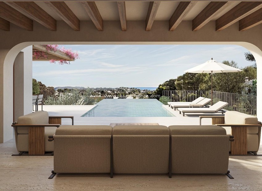 Obra nueva - Villa - Benisa - Cala Advocat