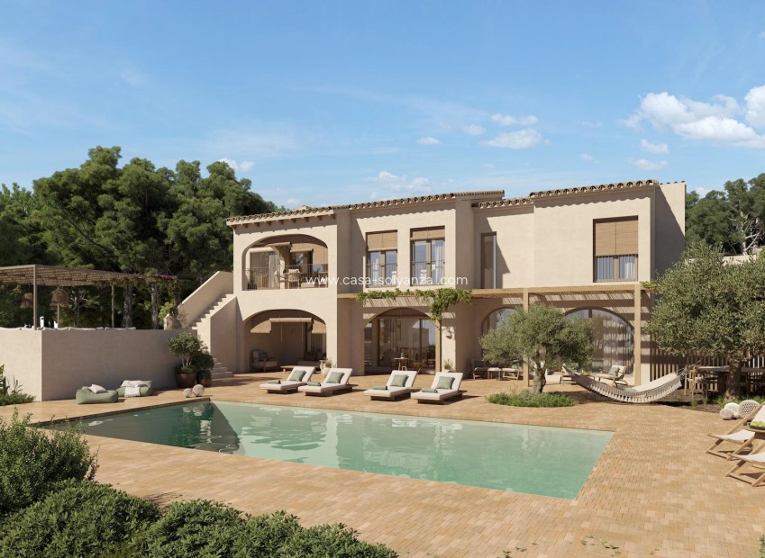 Obra nueva - Villa - Benisa - La Fustera