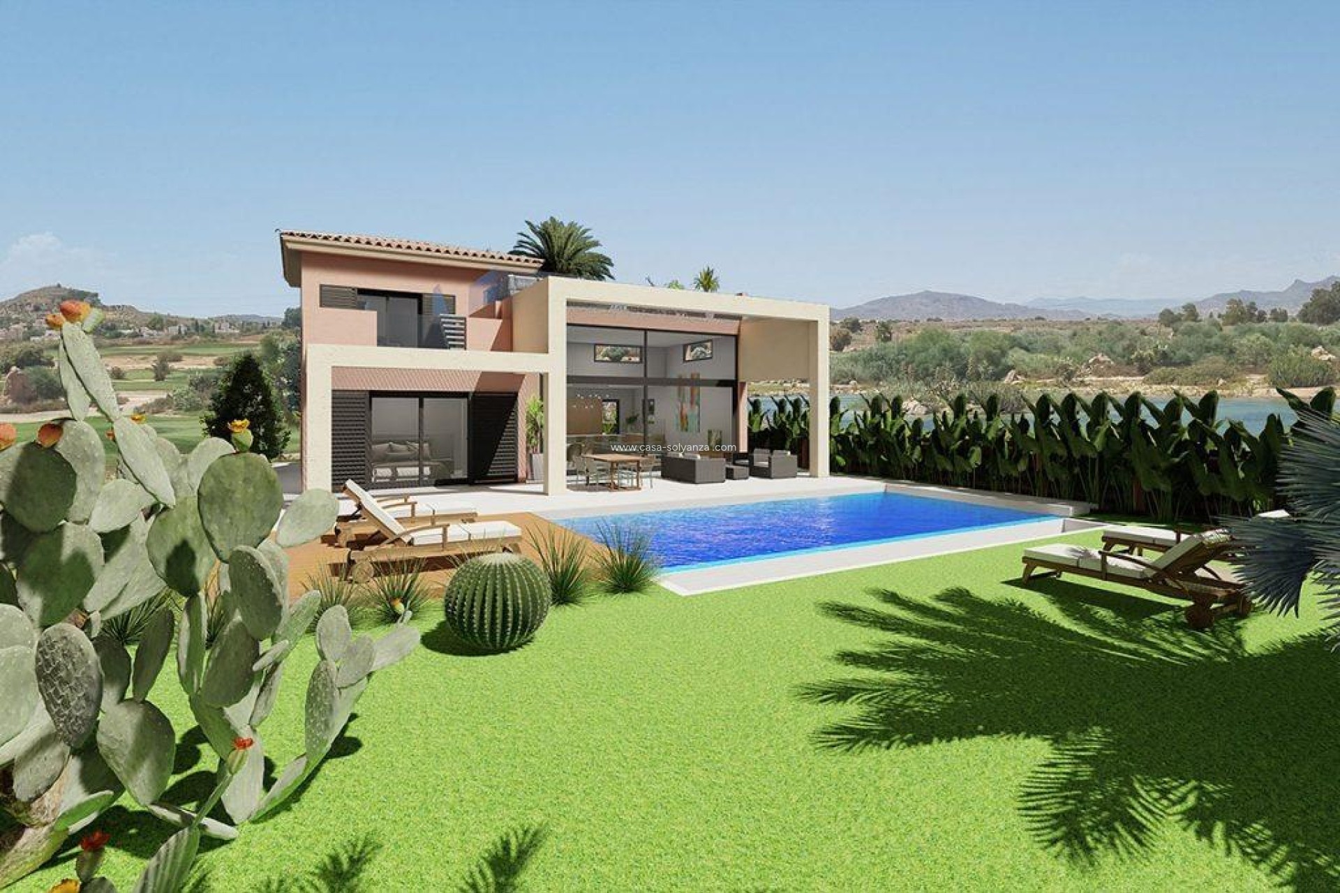 Obra nueva - Villa - Cuevas del Almanzora - Desert Springs Golf Club