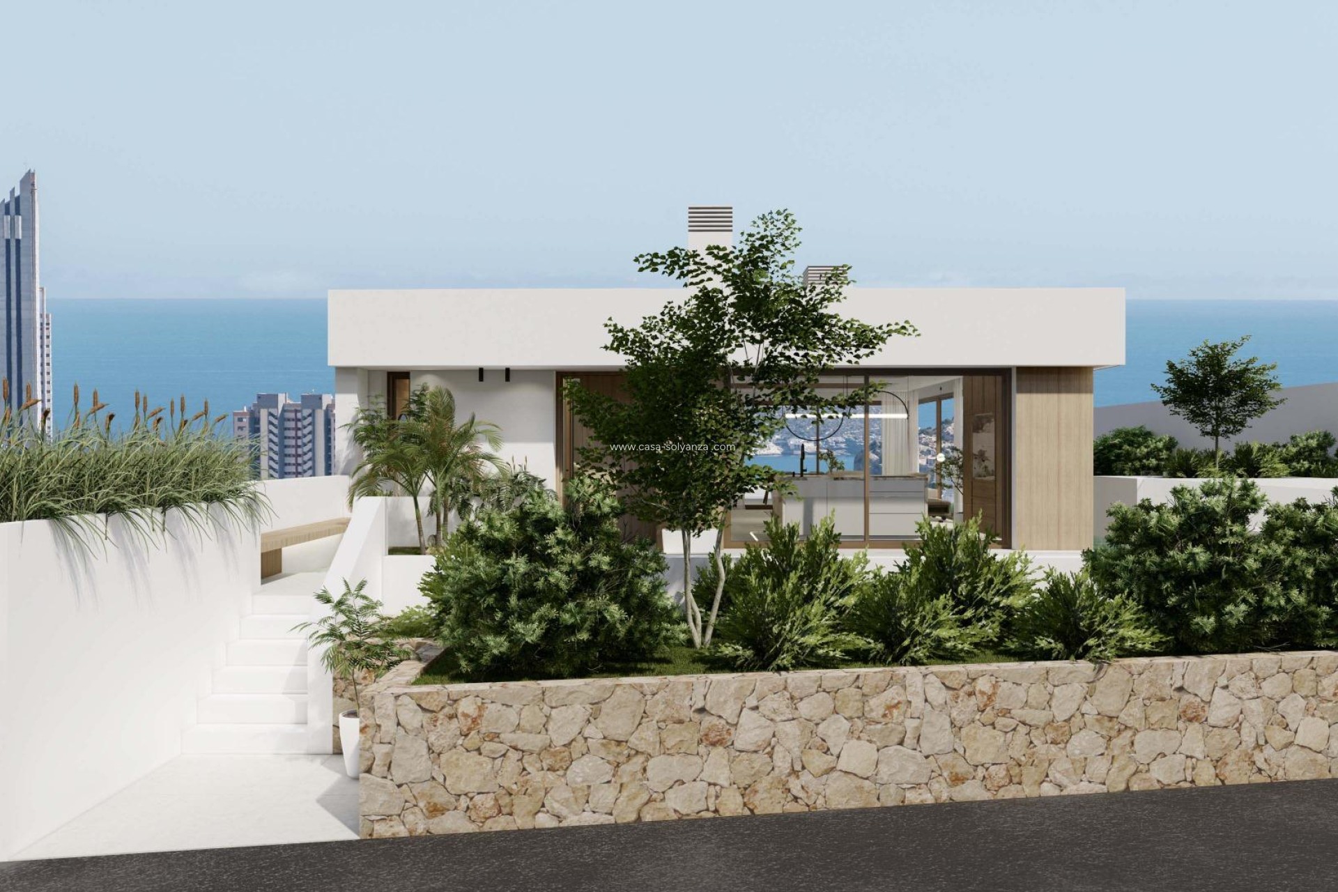 Obra nueva - Villa - Finestrat - Avda. America