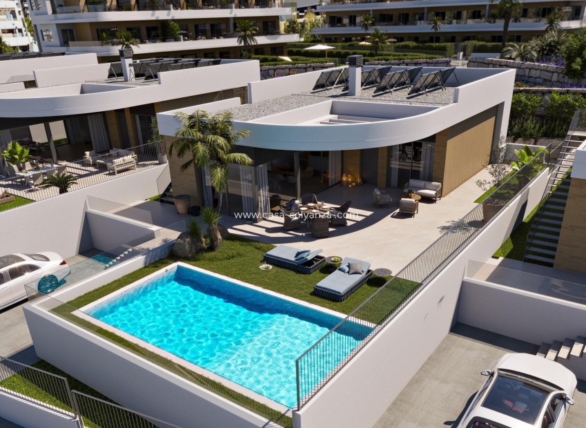 Obra nueva - Villa - Finestrat - Campana Garden