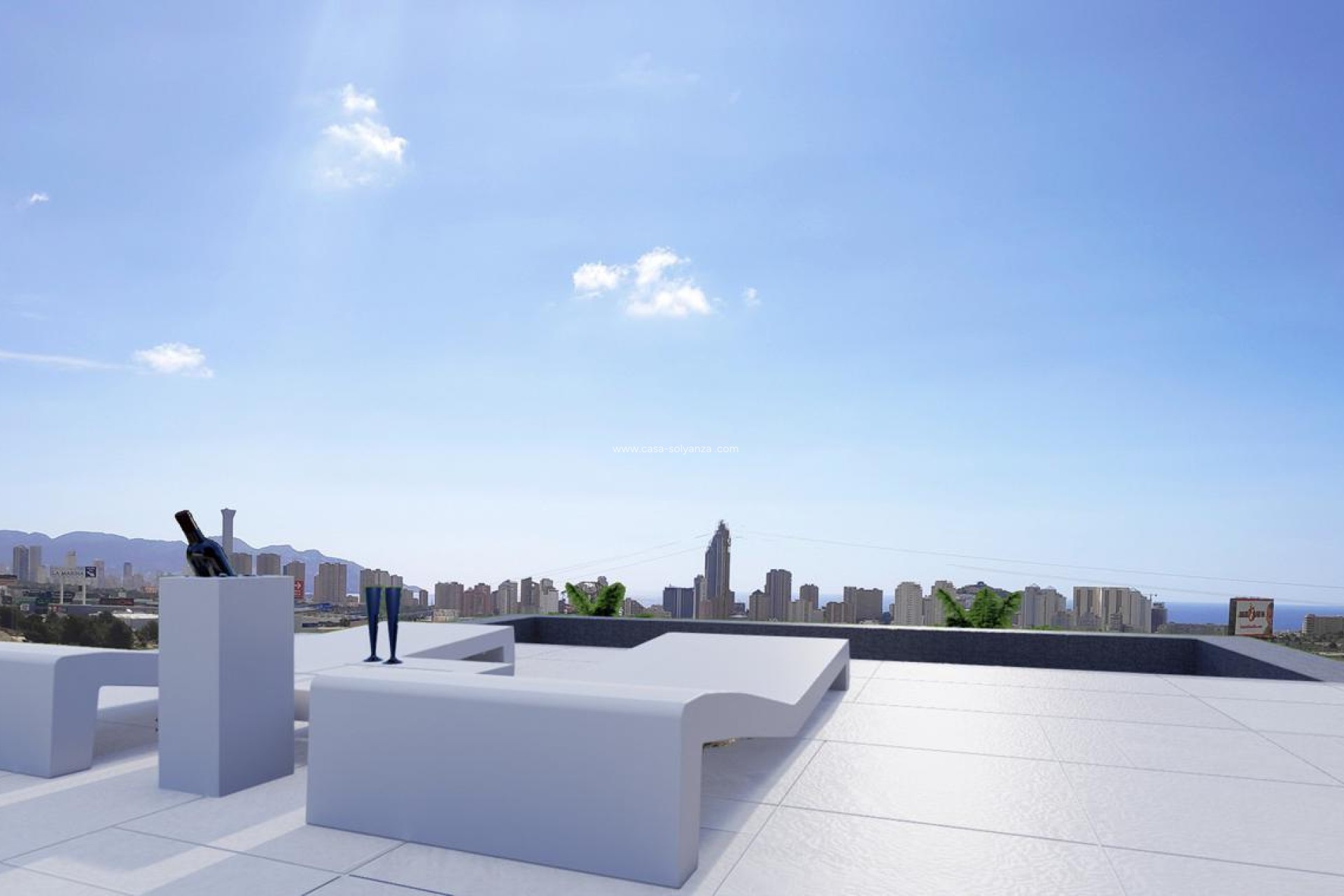 Obra nueva - Villa - Finestrat - Campana Garden