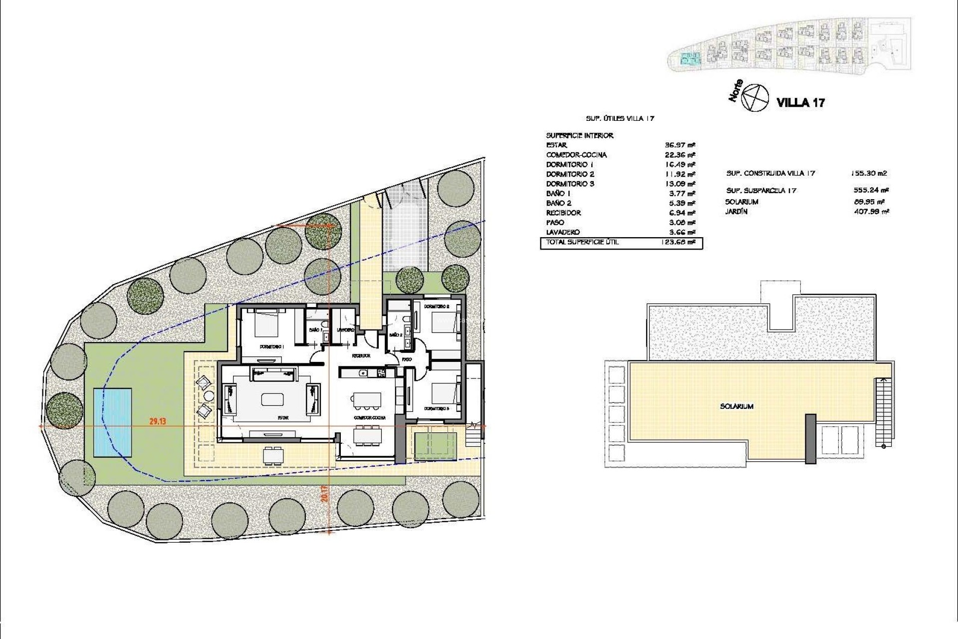 Obra nueva - Villa - Fuente Alamo - Hacienda Del Álamo Golf