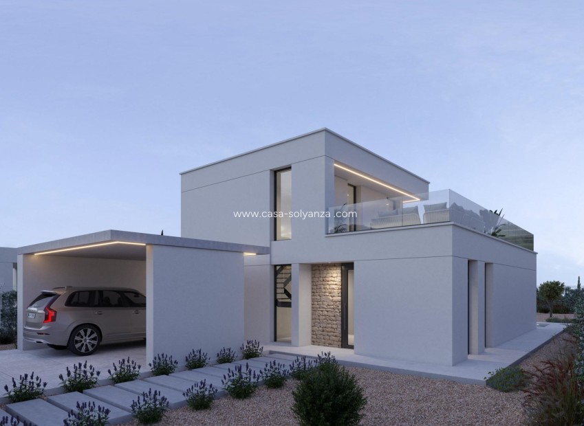 Obra nueva - Villa - Fuente Alamo - Hacienda del Alamo