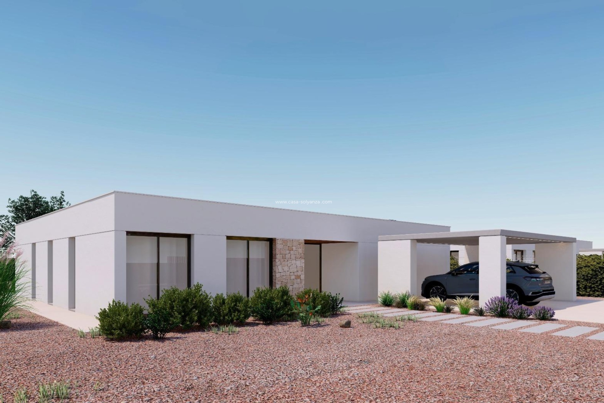 Obra nueva - Villa - Fuente Alamo - Hacienda del Alamo