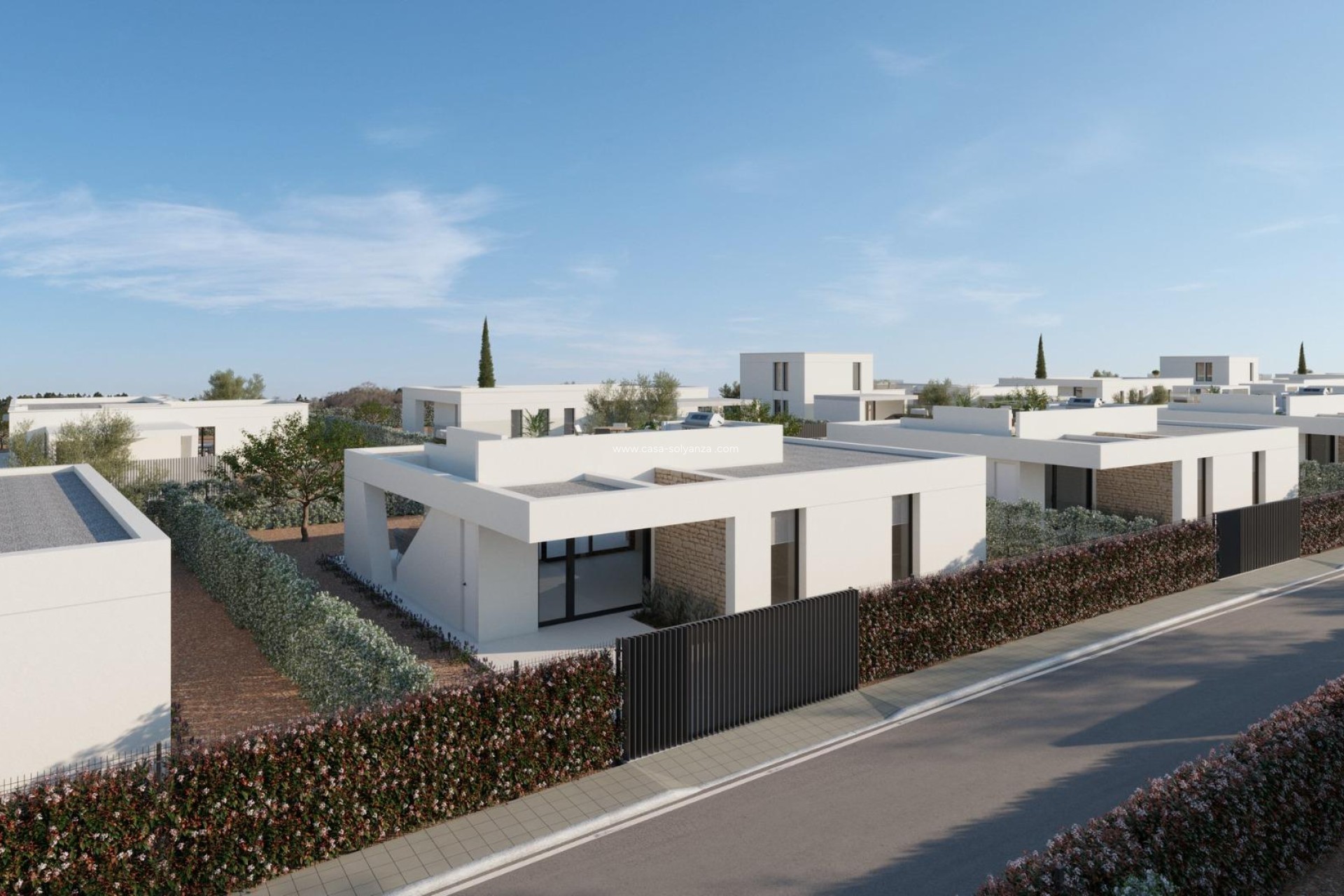 Obra nueva - Villa - Fuente Alamo - Hacienda del Alamo