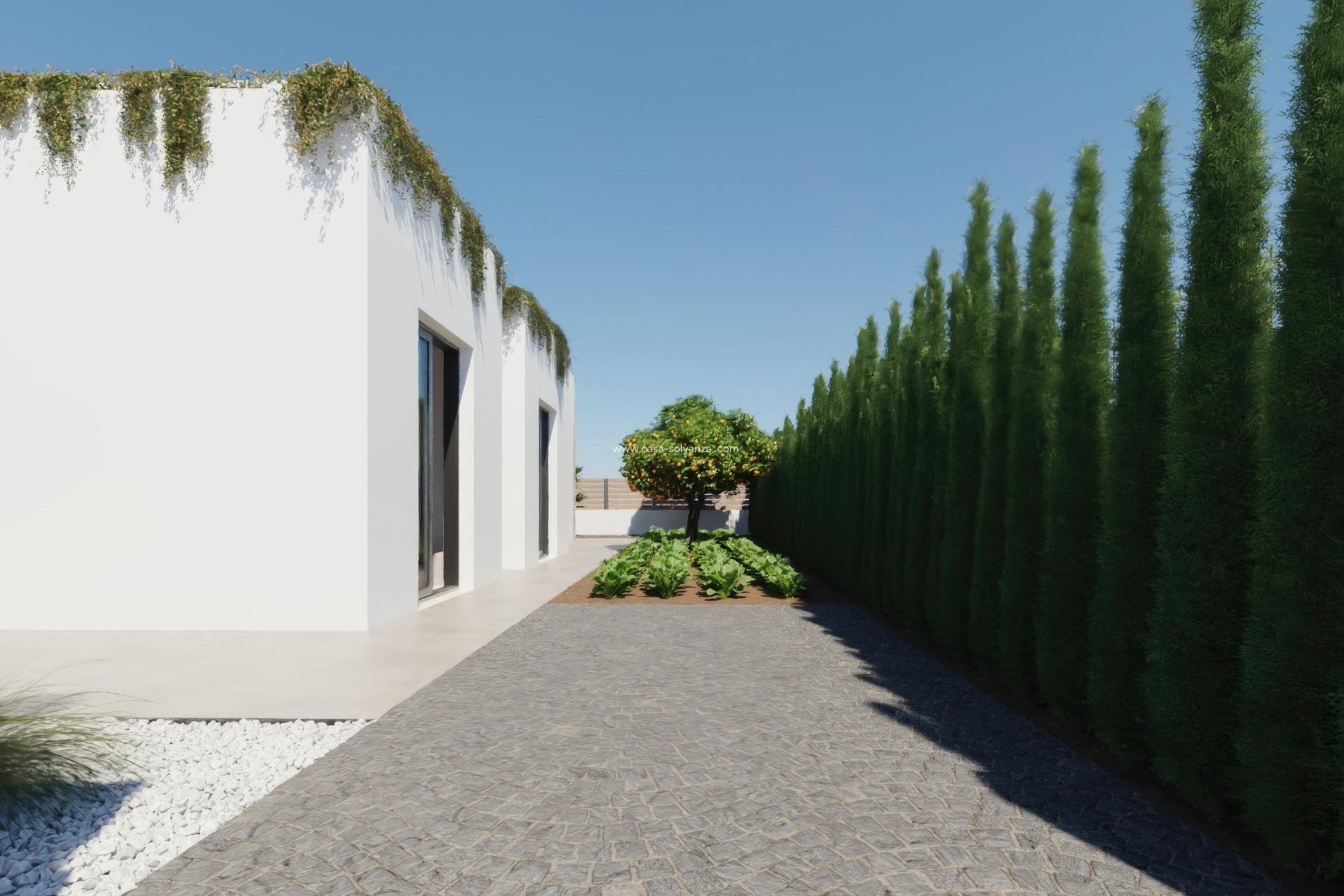 Obra nueva - Villa - Fuente Alamo - Hacienda del Alamo