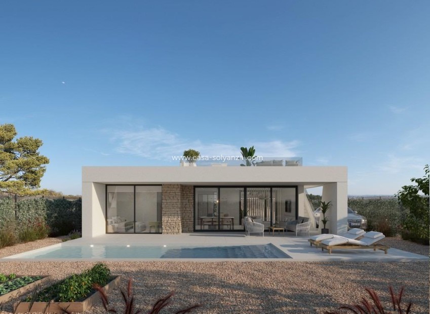 Obra nueva - Villa - Fuente Alamo - Hacienda del Alamo