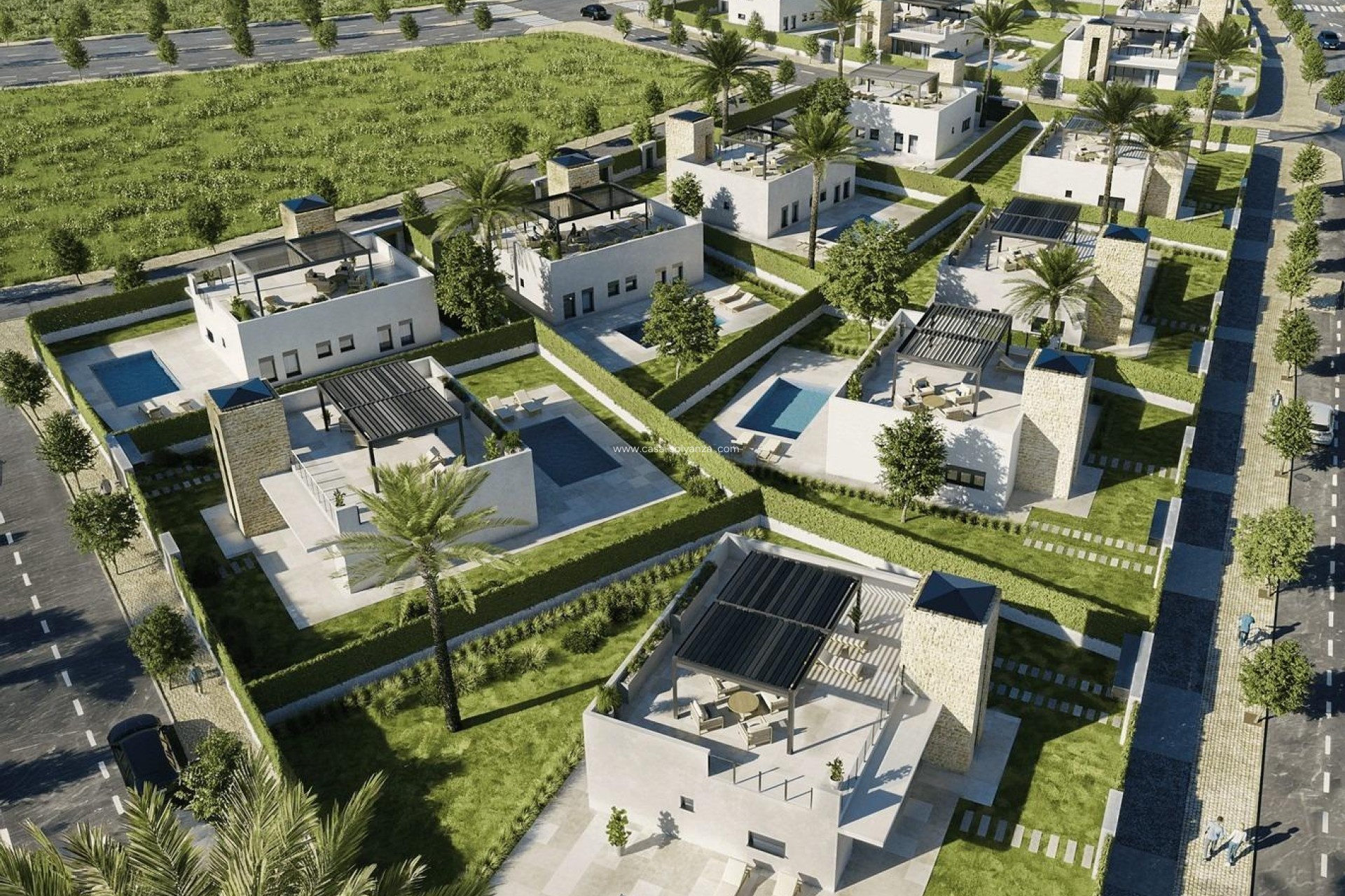 Obra nueva - Villa - Lorca - Jardines de Almenara