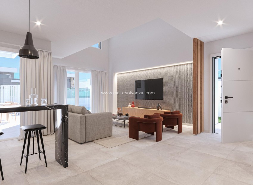 Obra nueva - Villa - Los Alcázares - Serena Golf