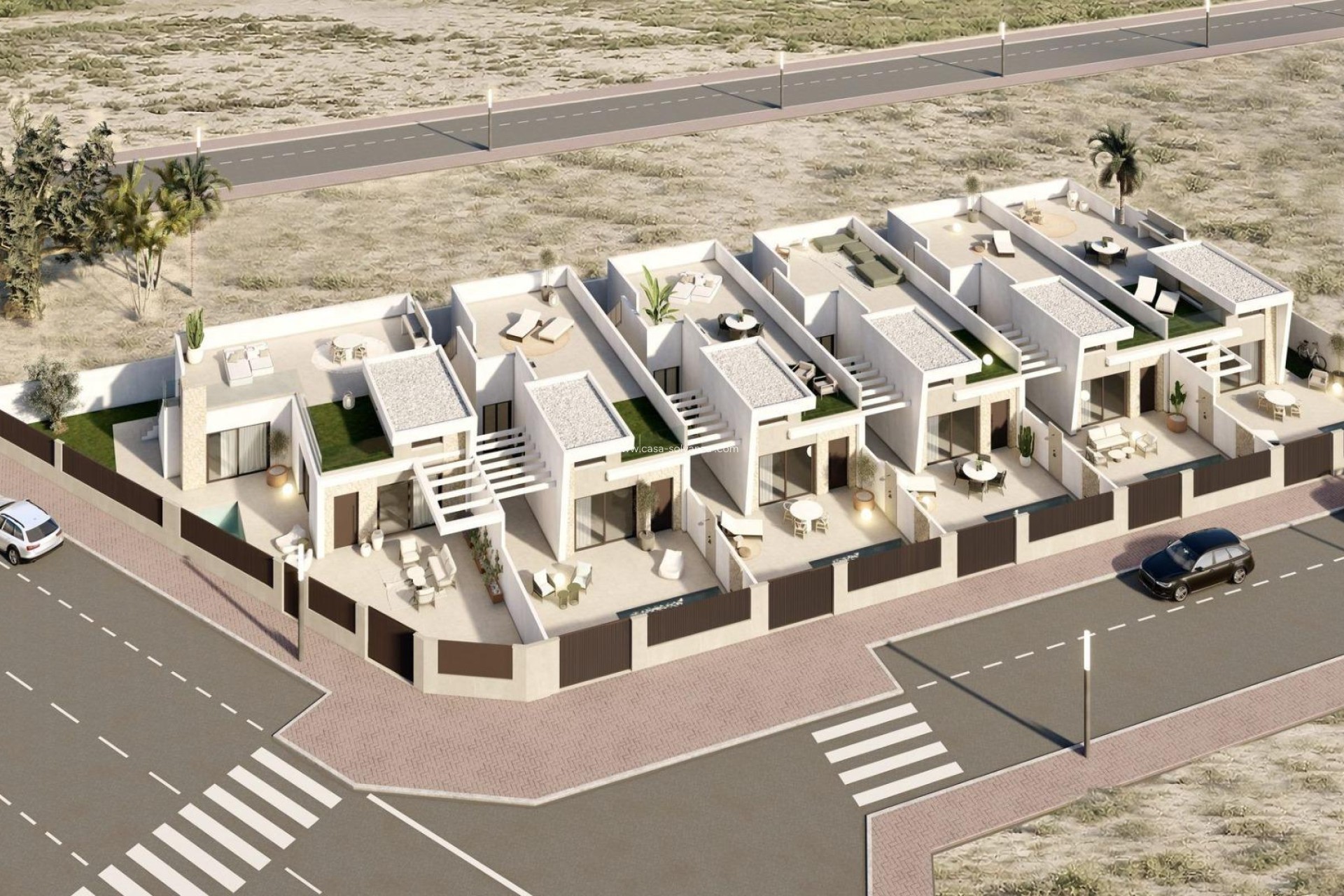 Obra nueva - Villa - Los Alcázares - Serena Golf