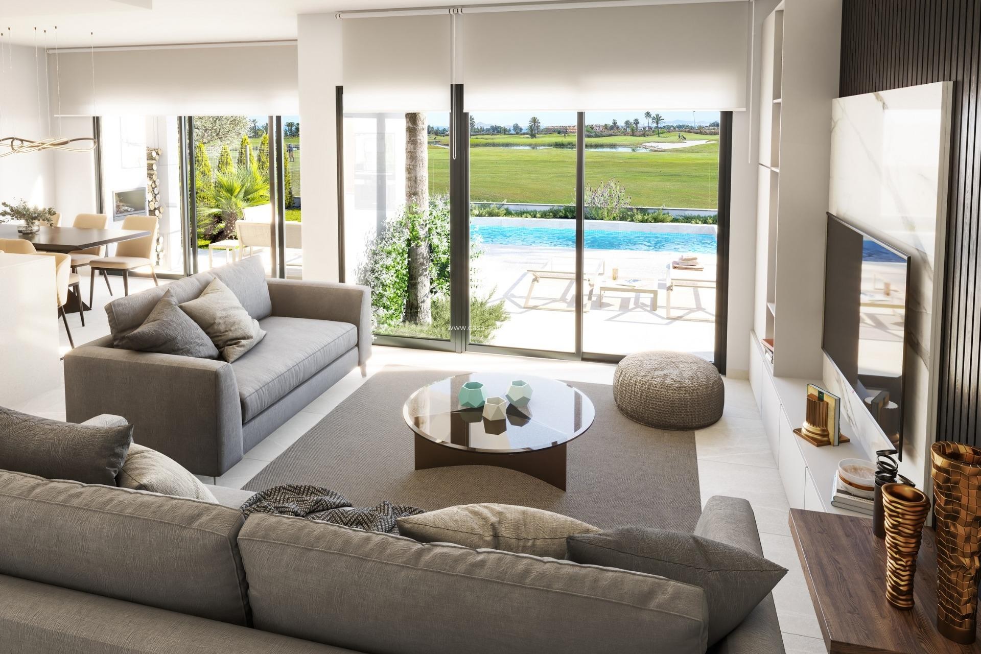 Obra nueva - Villa - Los Alcázares - Serena Golf