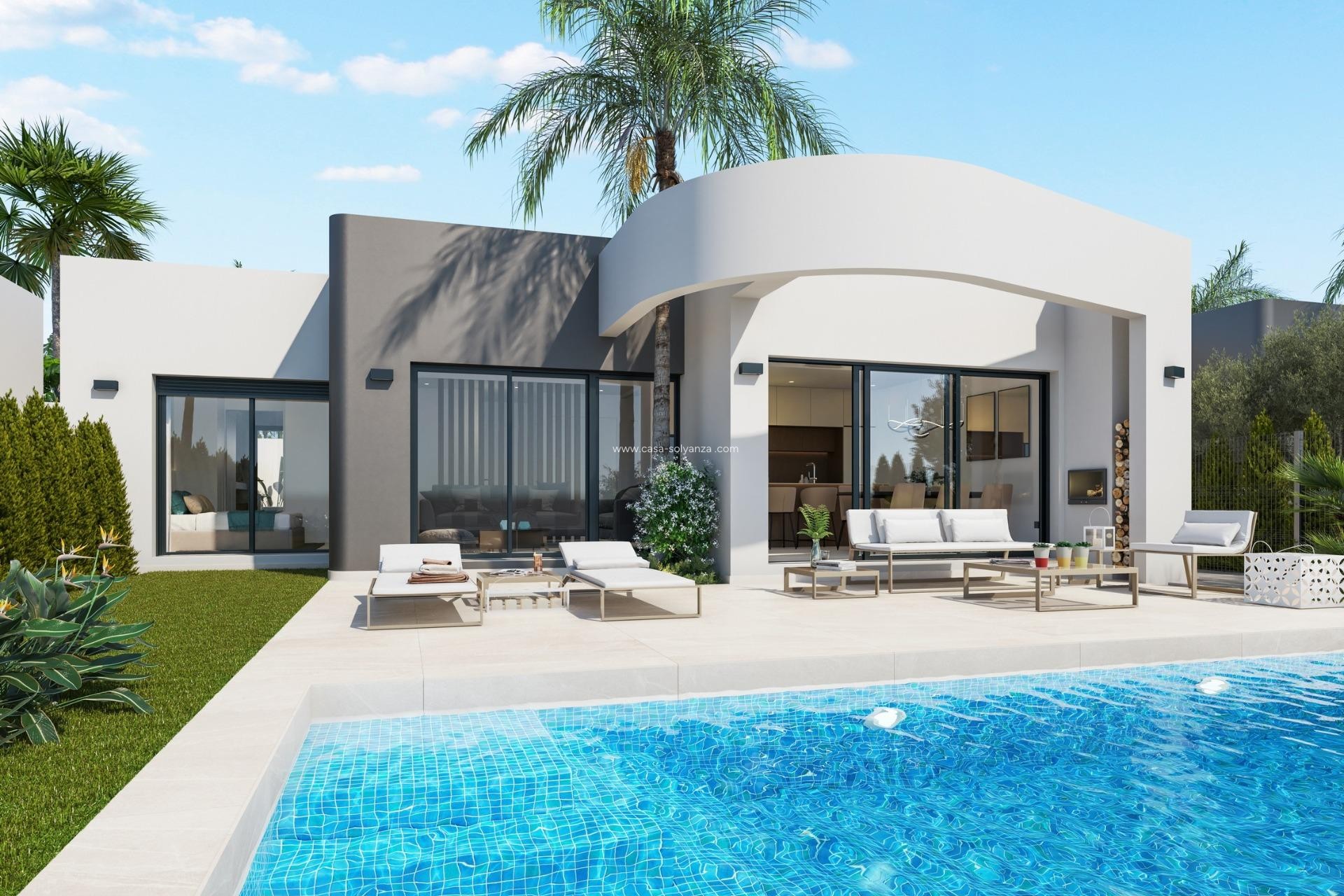 Obra nueva - Villa - Los Alcázares - Serena Golf