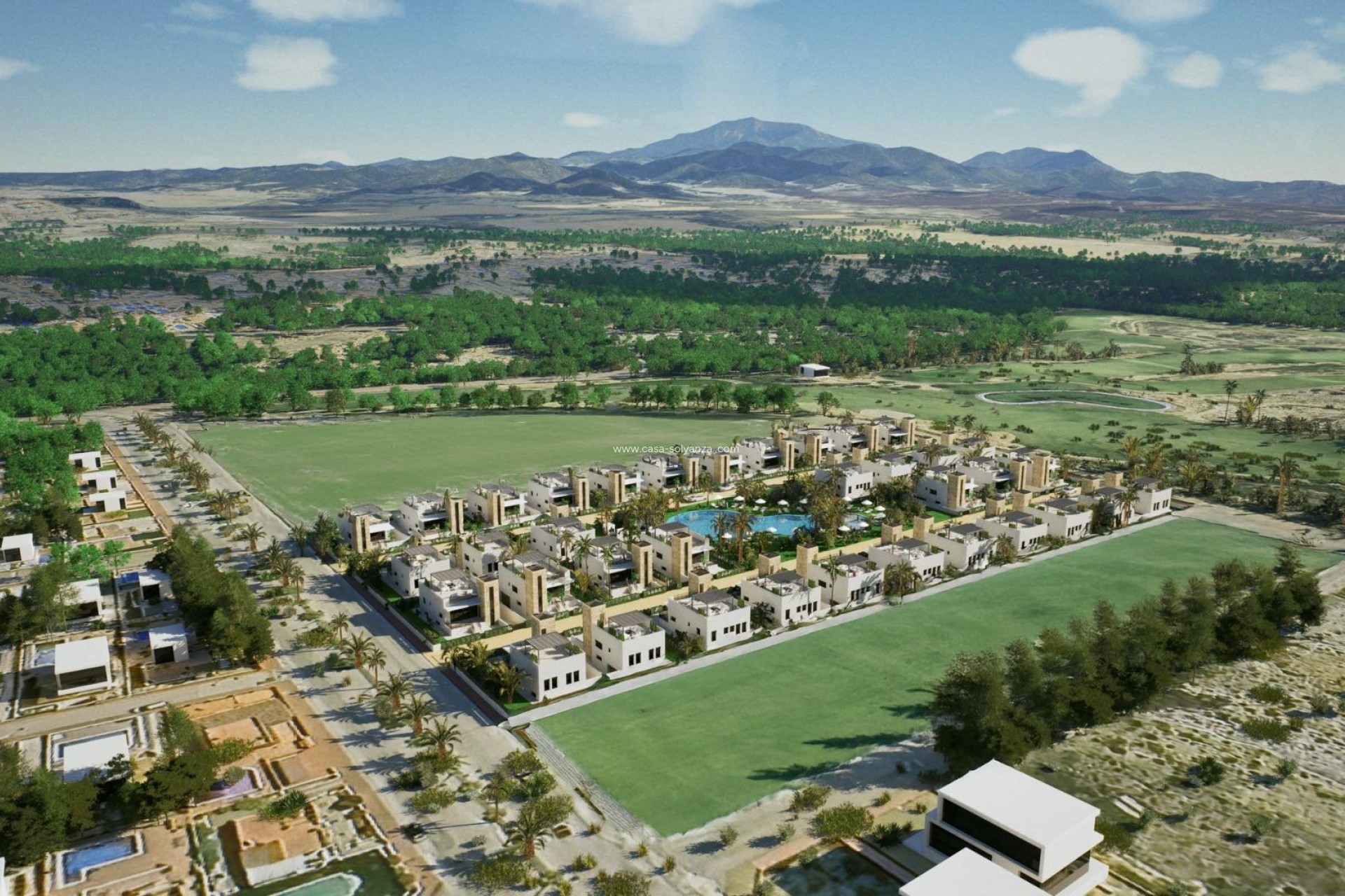 Obra nueva - Villa - Mazarron - Camposol Golf