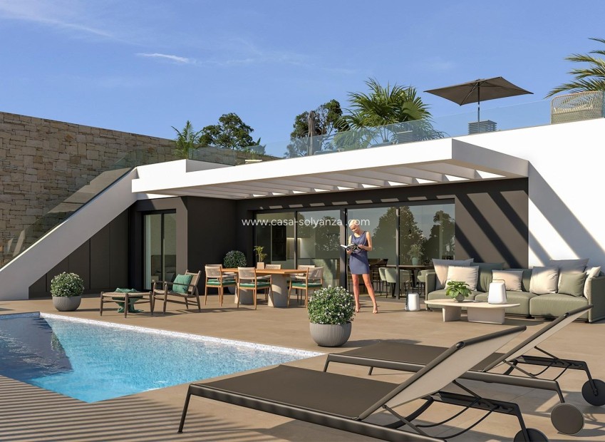 Obra nueva - Villa - Mutxamel - Cotoveta
