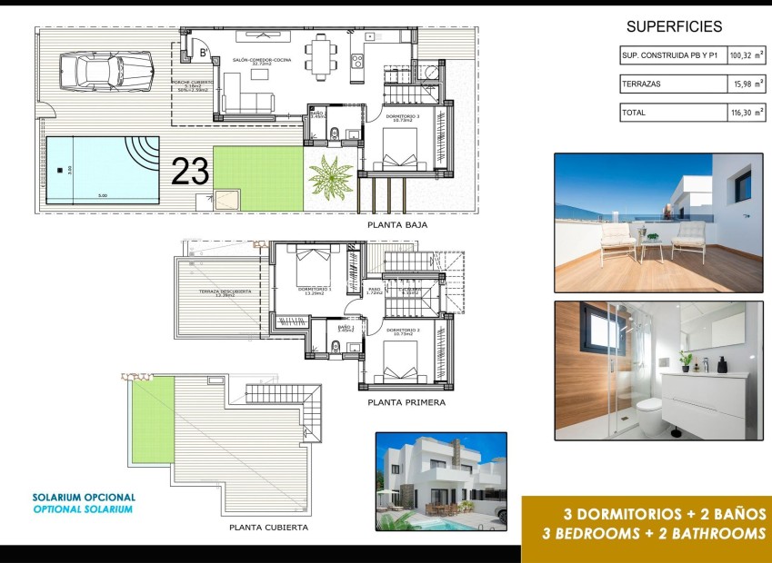 Obra nueva - Villa - Orihuela - Vistabella Golf