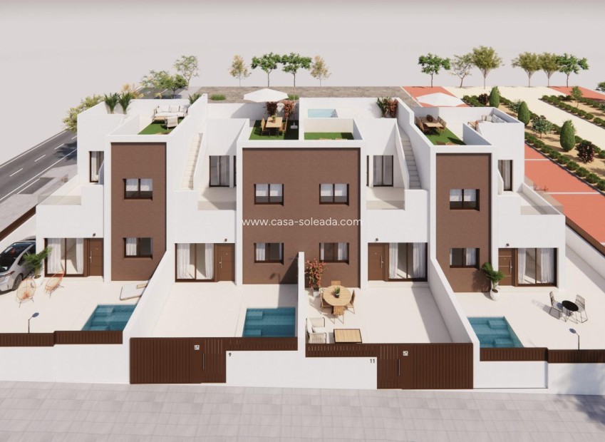 Obra nueva - Villa - Pilar de la Horadada - Barrio los Segundas