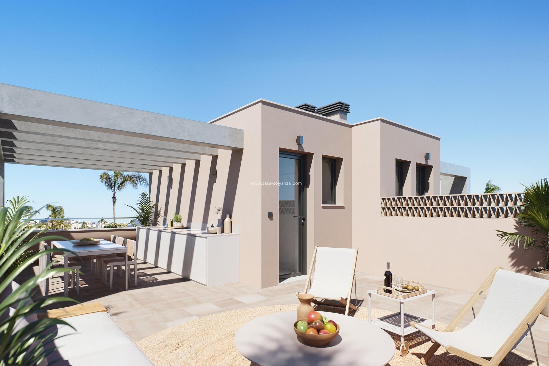 Obra nueva - Villa - Pilar de la Horadada - Las Higuericas