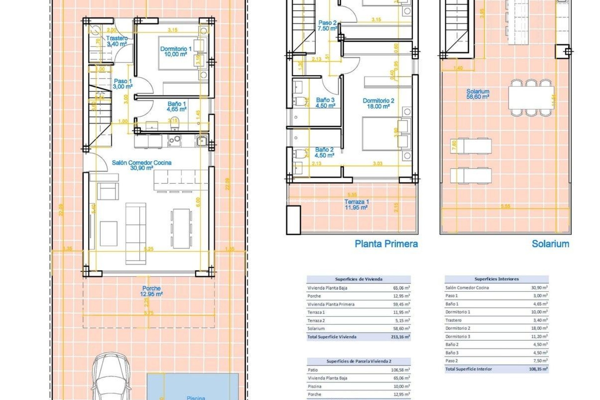 Obra nueva - Villa - Pilar de la Horadada - pueblo