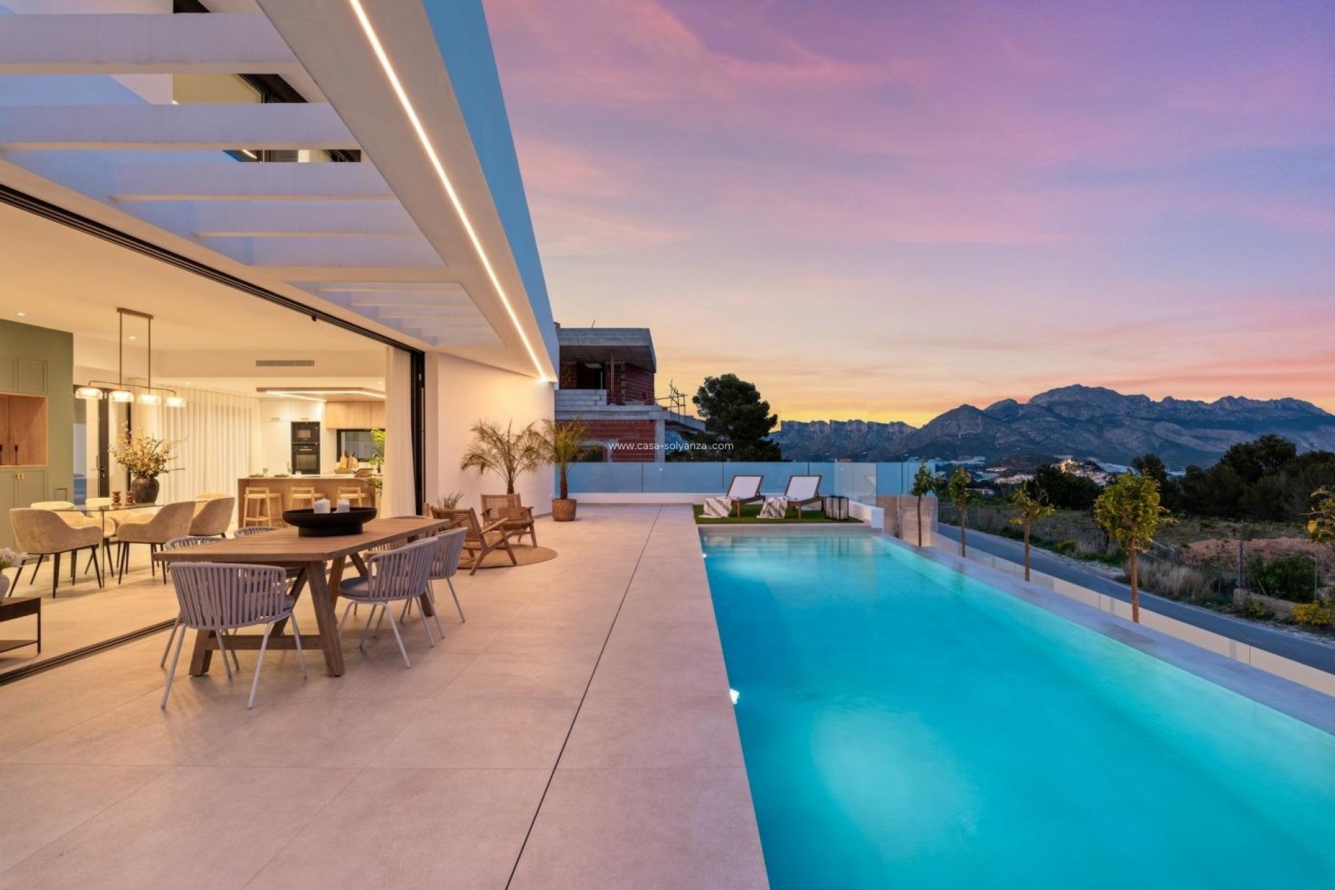 Obra nueva - Villa - Polop - Urbanizaciones