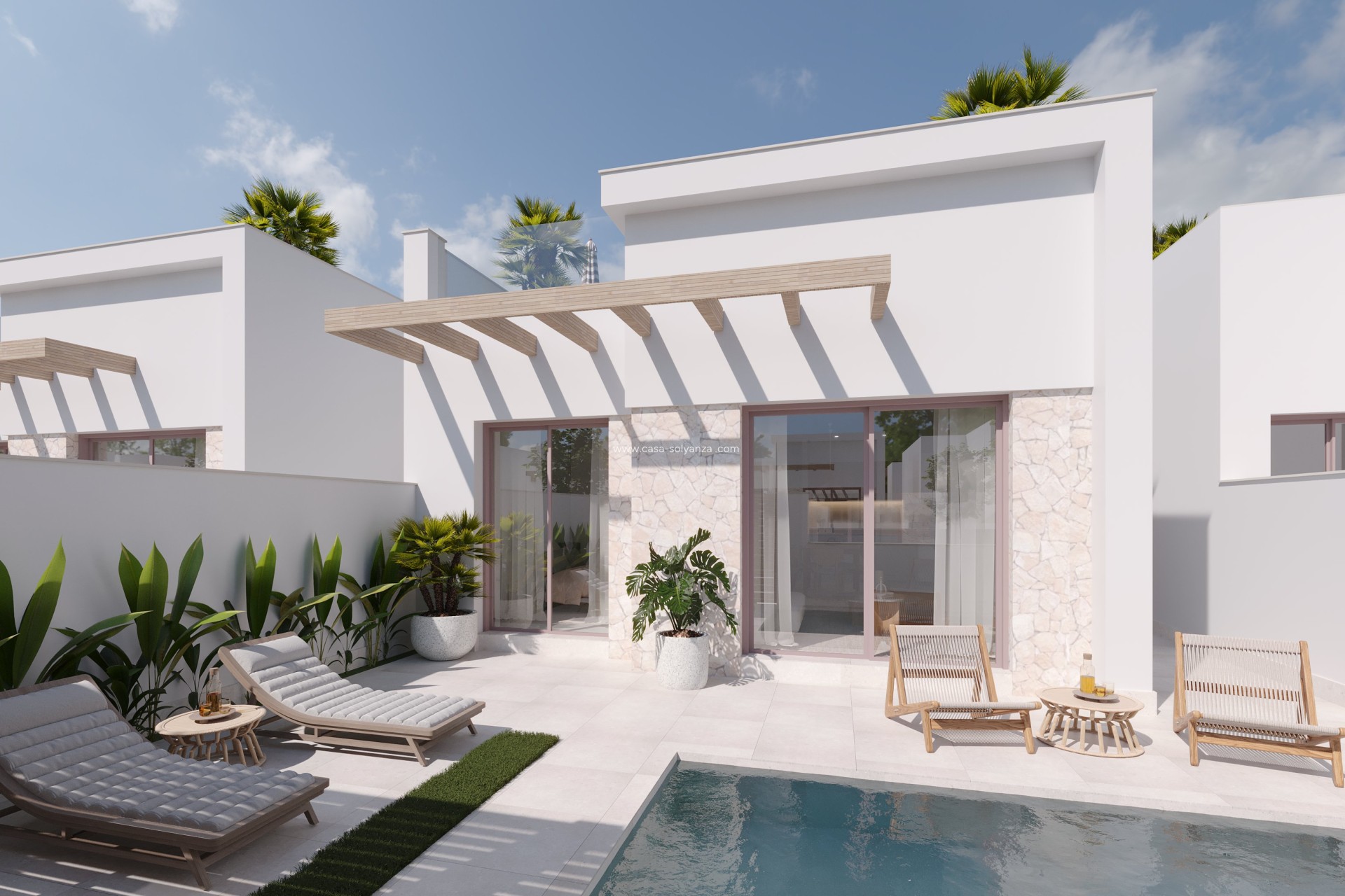 Obra nueva - Villa - Roldan