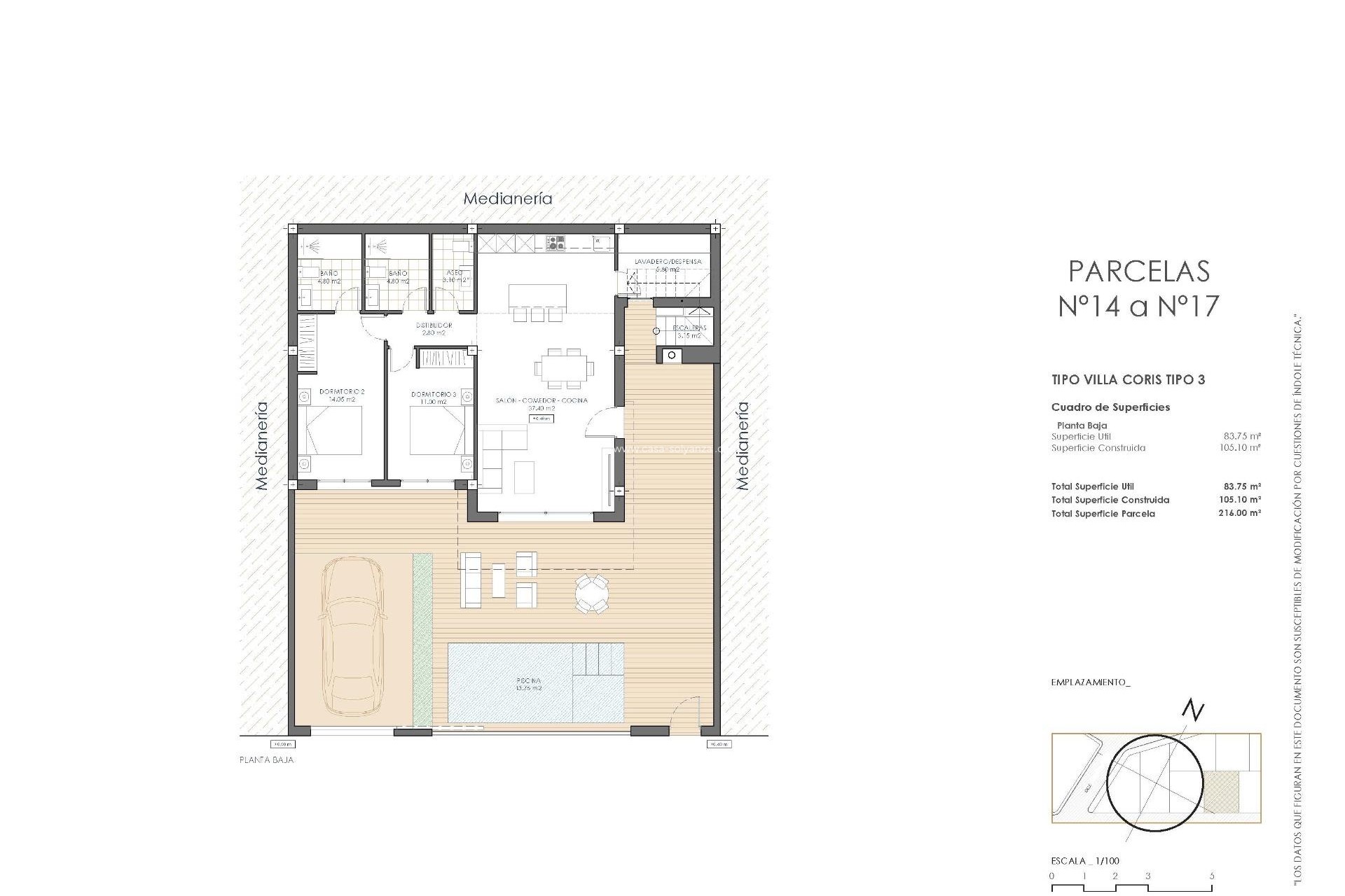 Obra nueva - Villa - San Juan de Los Terreros